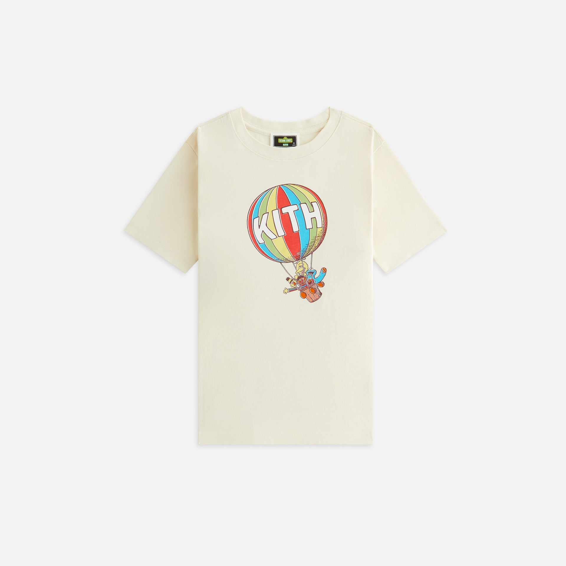 Kith Kids for Sesame Street Air Balloon Tee - Sandrift