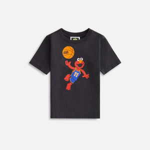 Kith Kids for Sesame Street Basketball Elmo Vintage Tee - Black