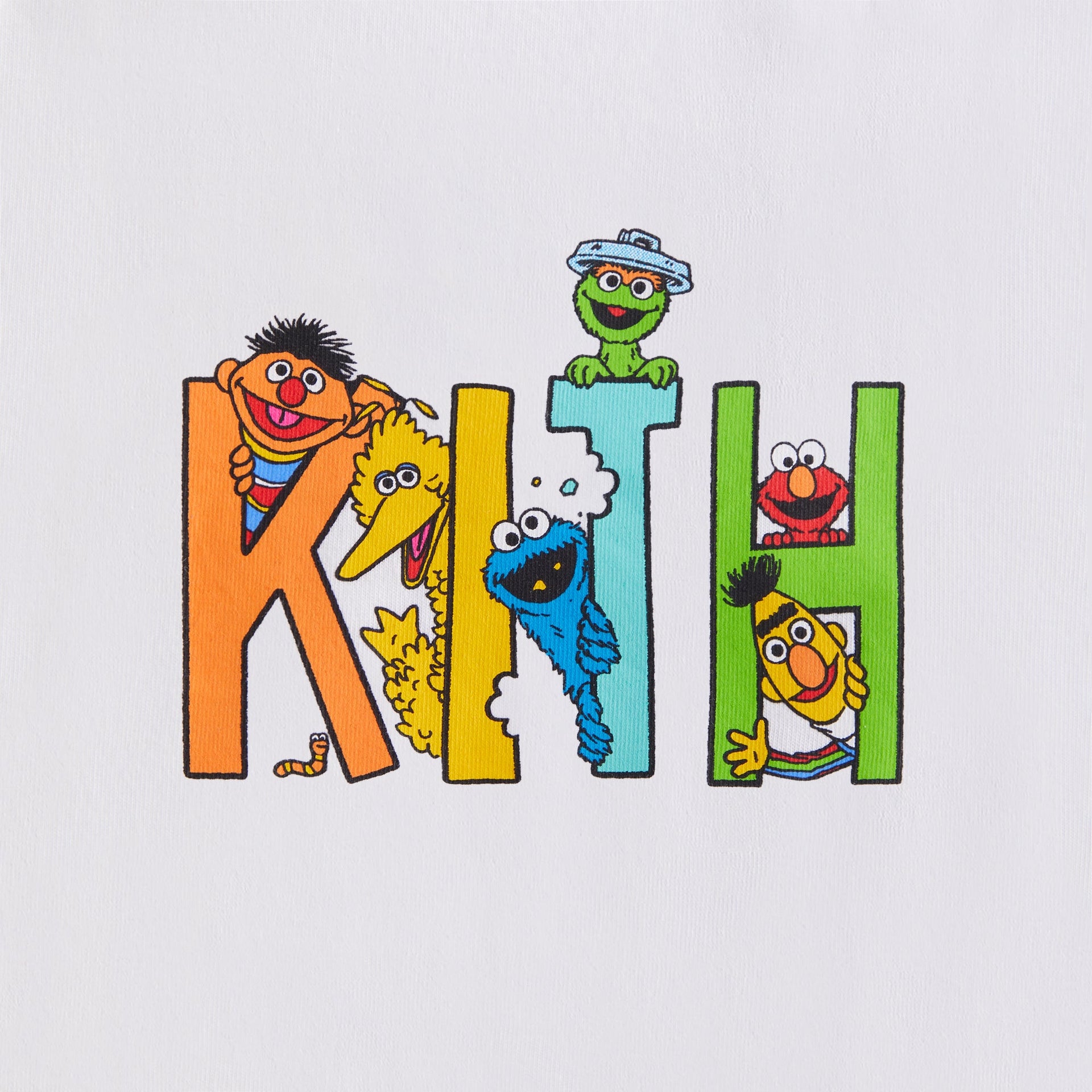 Kith Kids for Sesame Street Tee - White