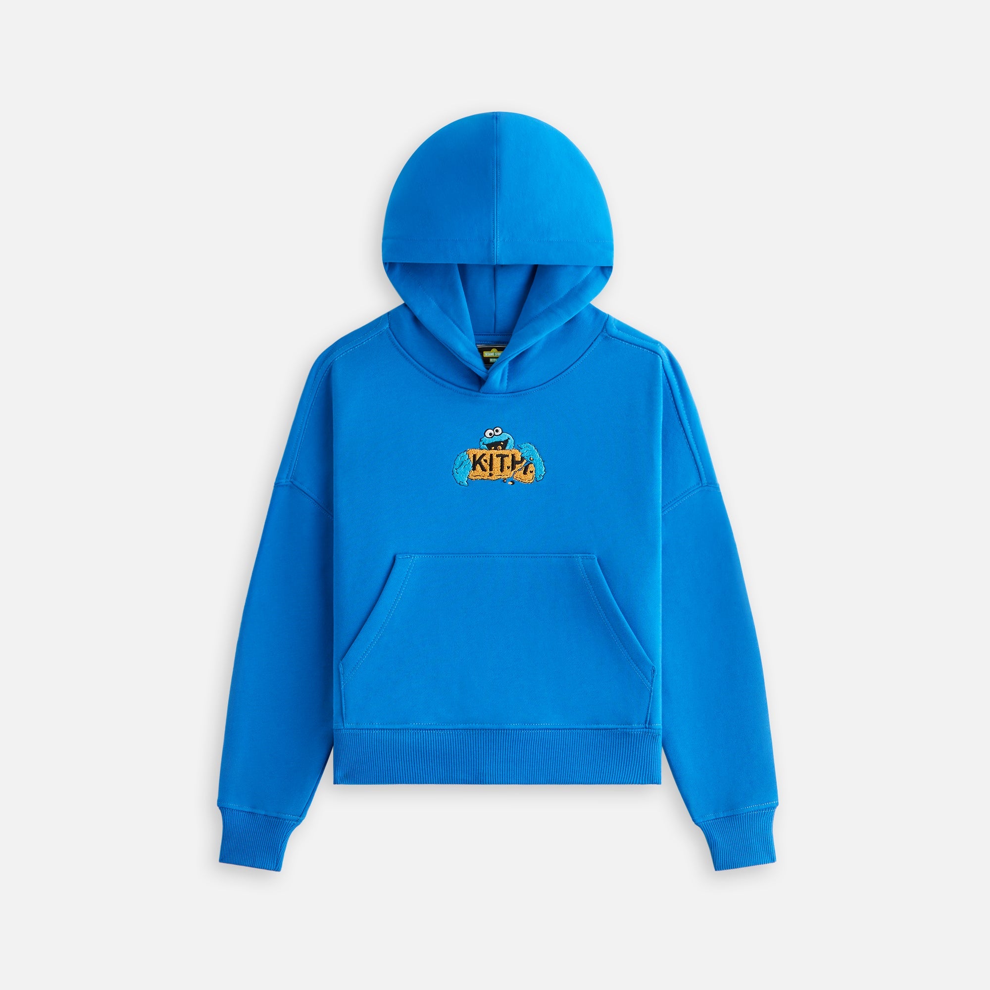 Blue kith hoodie on sale