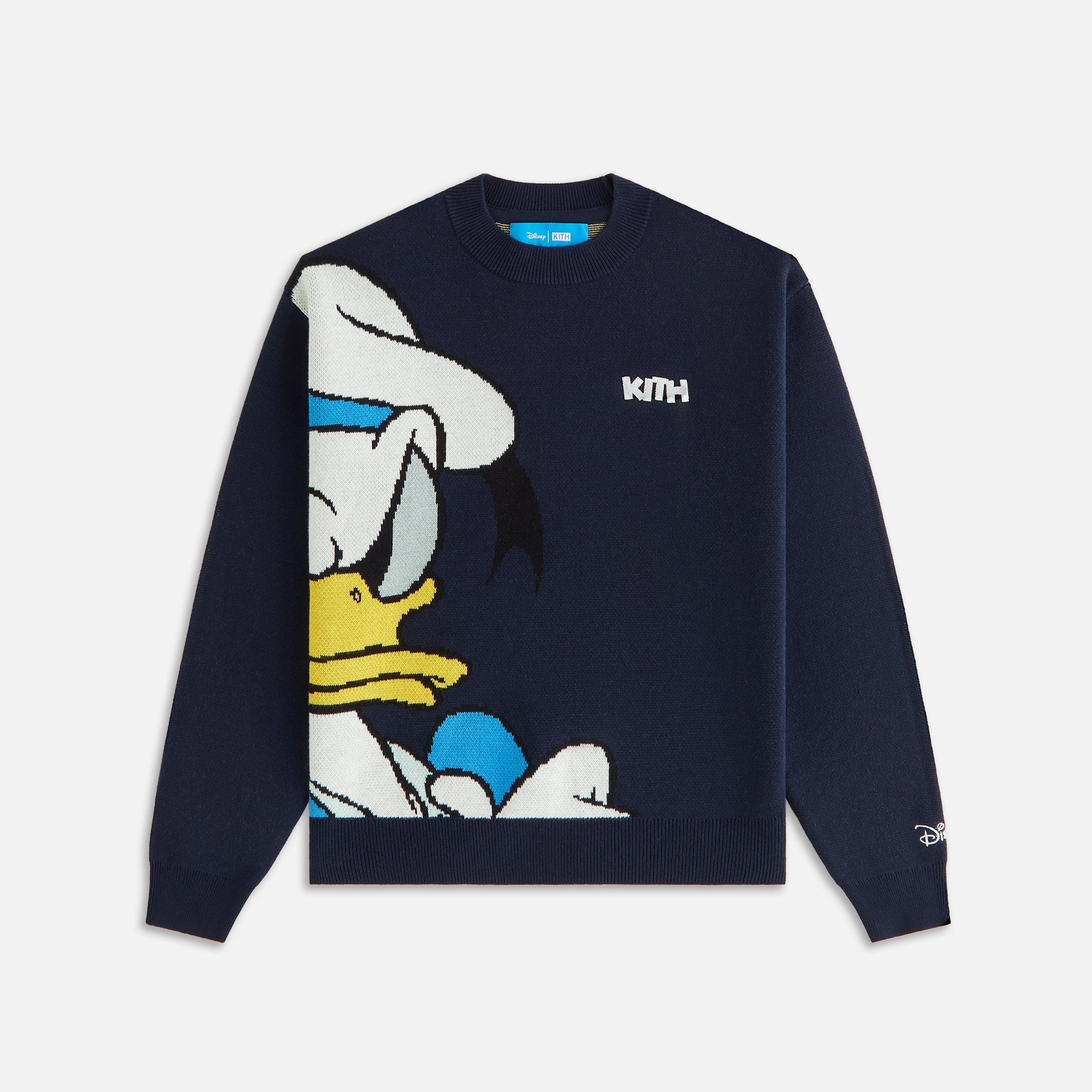 Disney Kith Kids for Donald Duck Crewneck Sweater Nocturnal Kith Europe