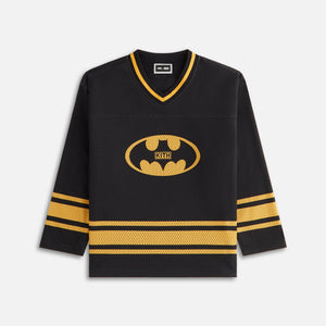 Batman | Kith Kids Long Sleeve Malik Jersey - Black