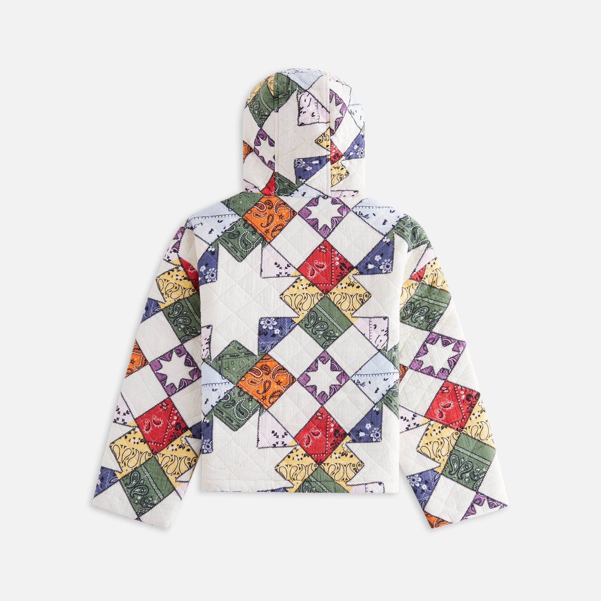 Kith Kids Quilted Patchwork Harrison Pullover - Sandrift