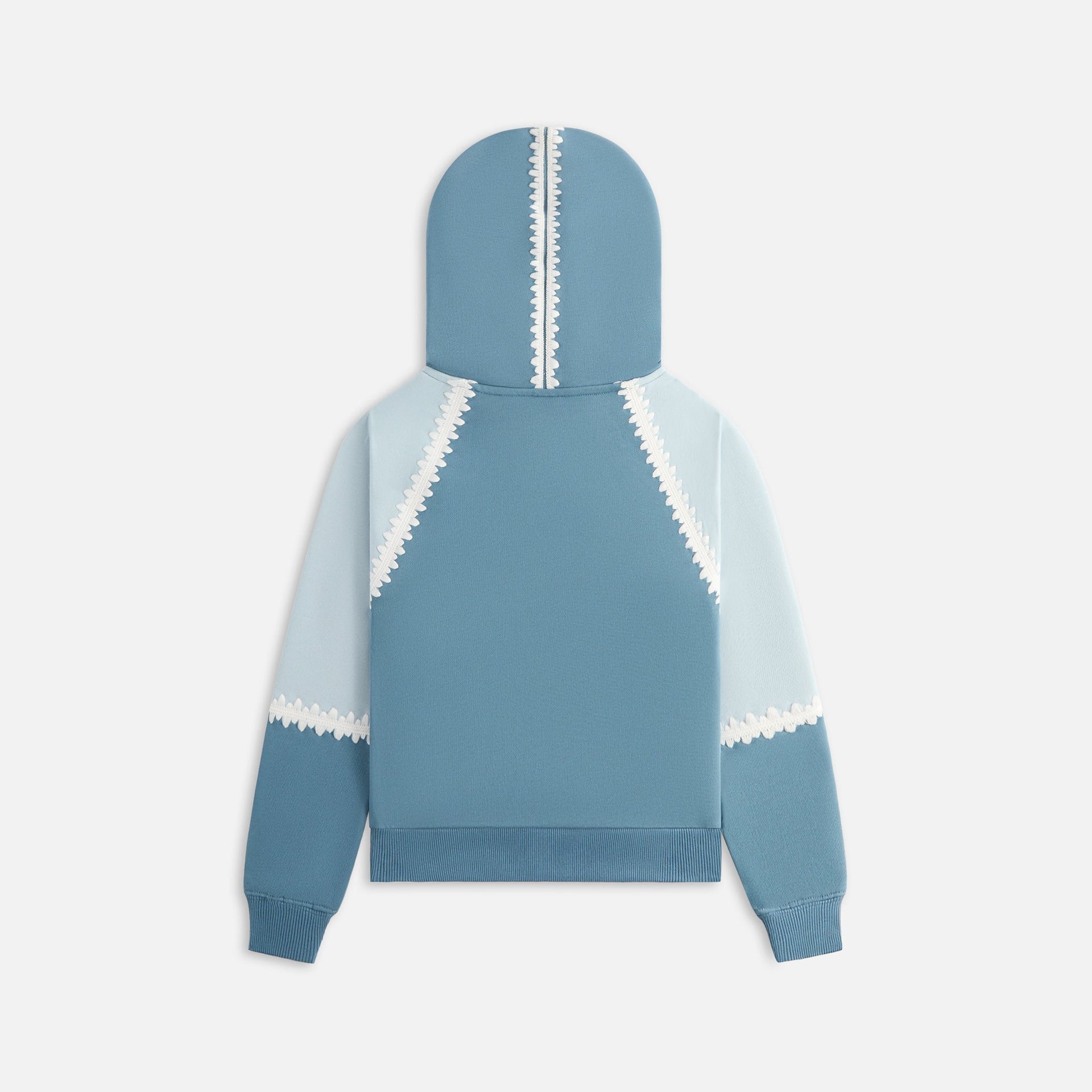 Kith Kids Color-Blocked Vale Nelson Quarter Zip Hoodie - Farrow