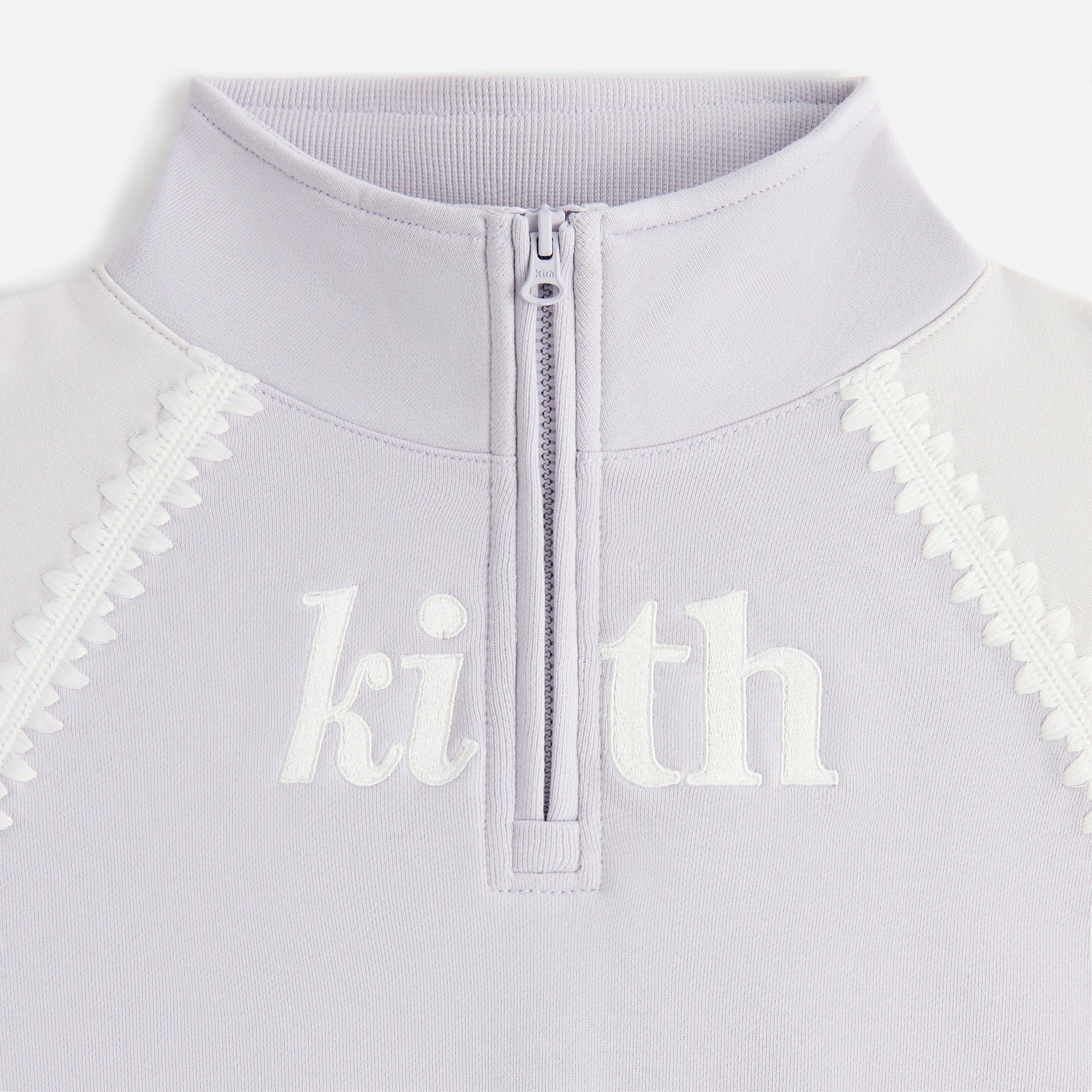 Kith Kids Color-Blocked Vale Fallon Quarter Zip - Echo