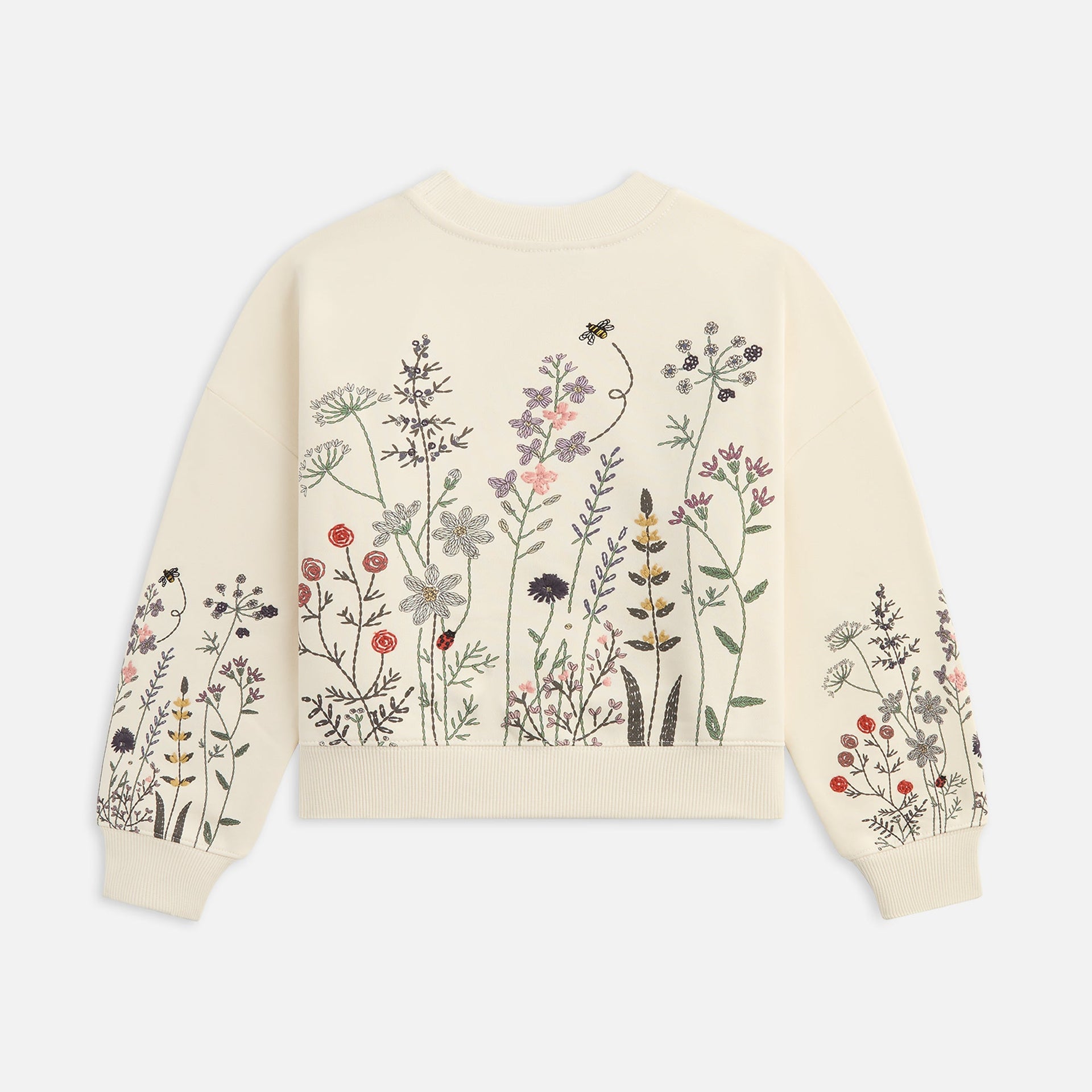 Kith Kids Floral Nelson Crewneck - Sandrift