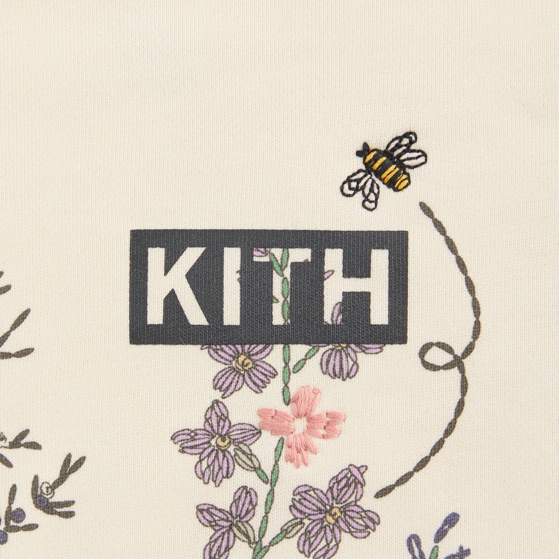 Kith Kids Floral Nelson Crewneck - Sandrift