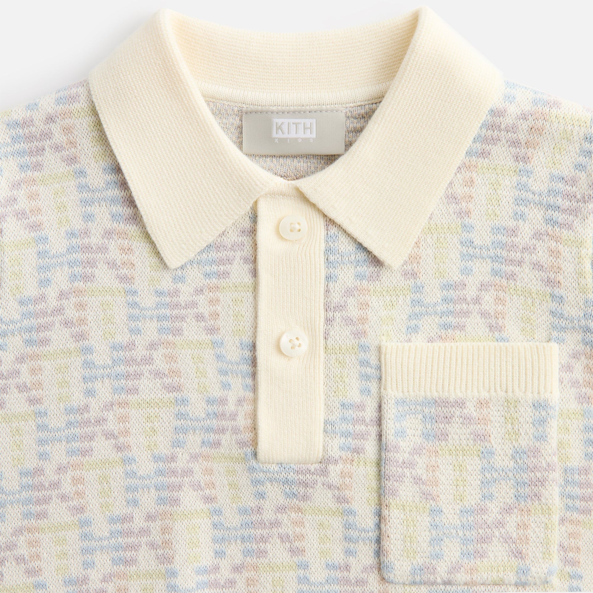 Kith Kids Monogram Tilden Polo - Polar