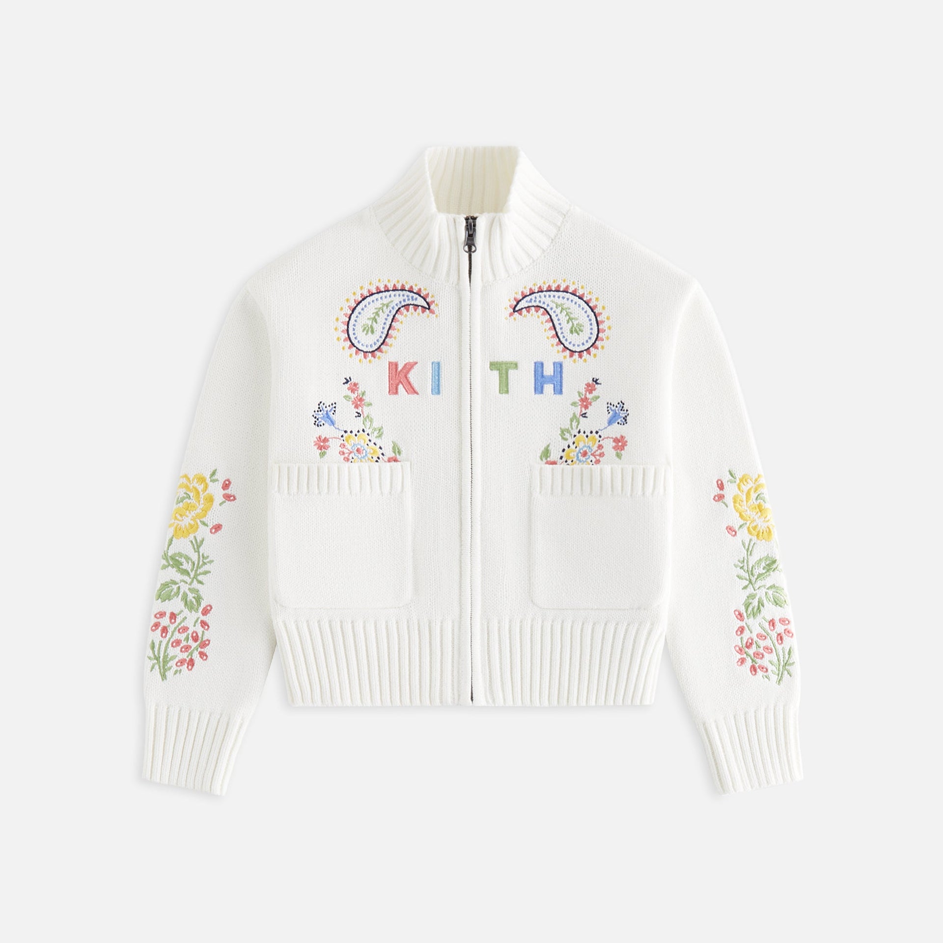 Kith Kids Floral Paisley Wyona Sweater - Silk