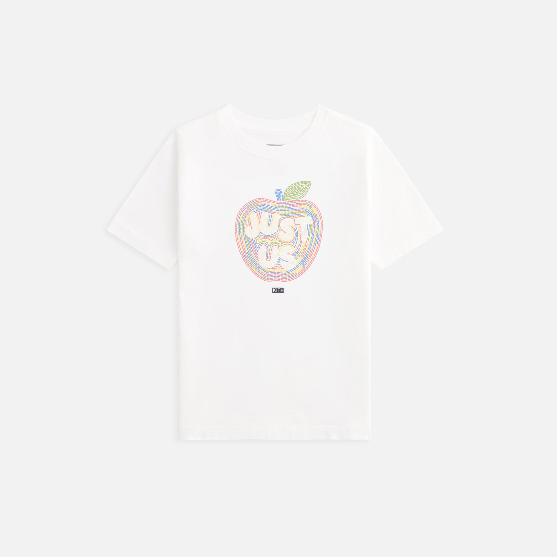 Kith Kids Just Us Apple Graphic Tee - White