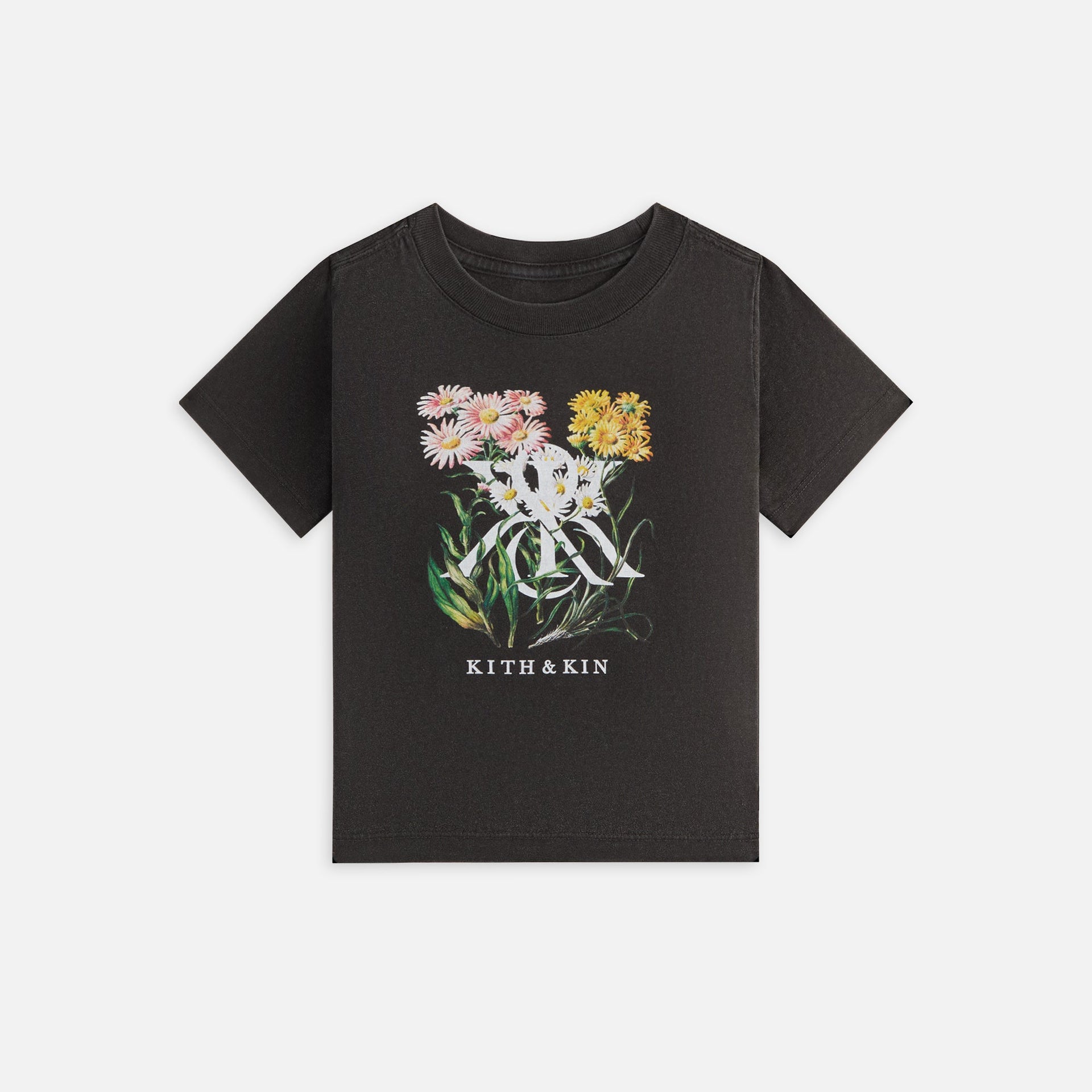 Kith Kids K&K Daisy Vintage Tee - Black