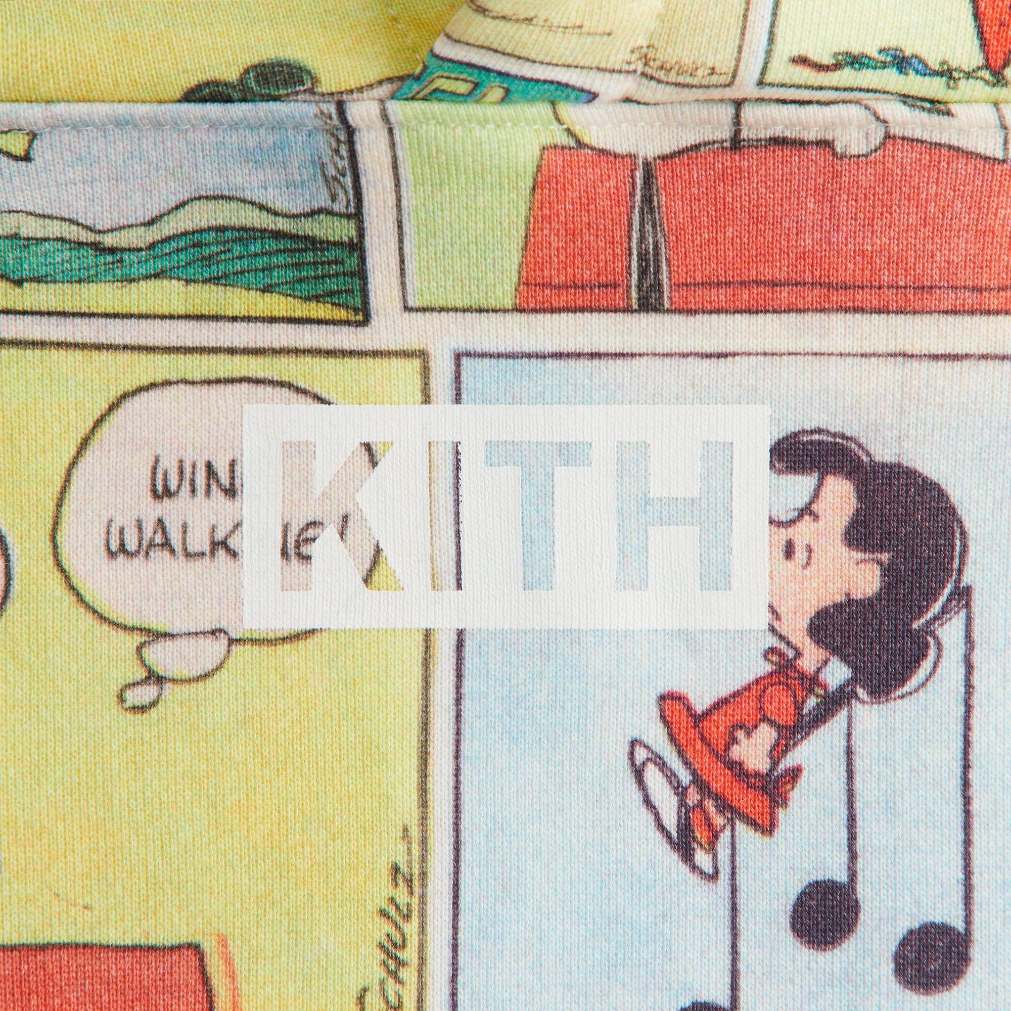 KITH × Peanuts スヌーピー コミック ネルソン フーディー Kith for Peanuts Sleeping Doghouse Comic Nelson Hoodie
