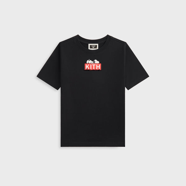 送料関税込み KITH NYC×Peanuts Skateboard Fast ロゴ Tシャツ KHM033392-101-Front.jpg?v=