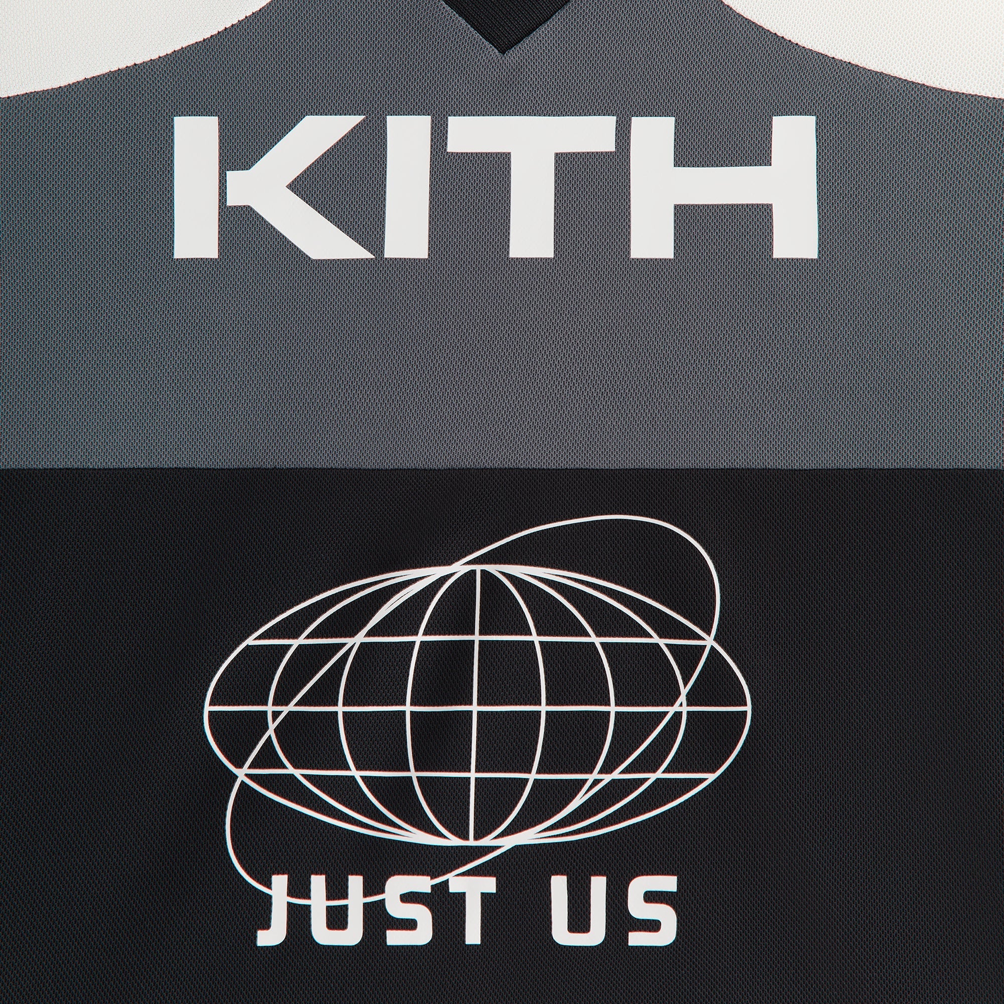 Kith Kids Just Us Blocked Malik Jersey - Black – Kith Europe
