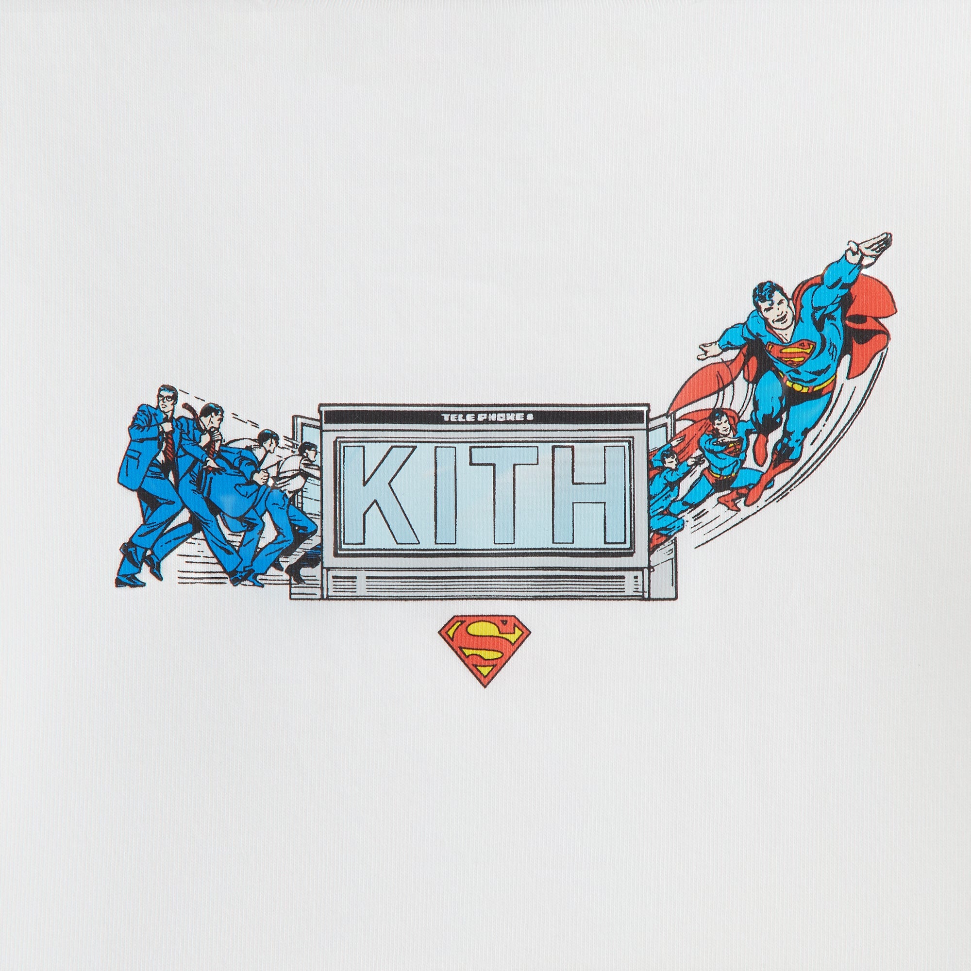【KITH】Kith Booth スーパーマン ヴィンテージ Tシャツ Kith x Superman Booth Vintage Tee White
