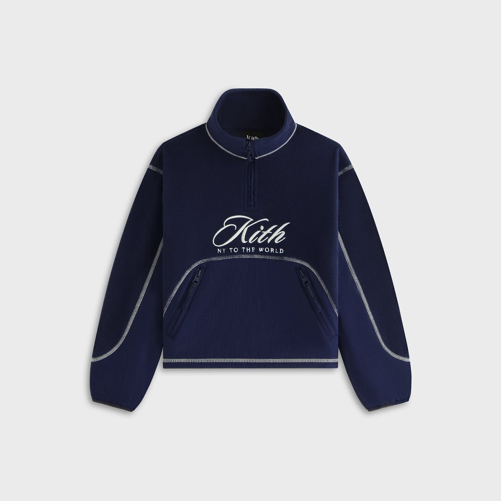 Kith Kids Coleman Quarter Zip - Nocturnal – Kith Europe
