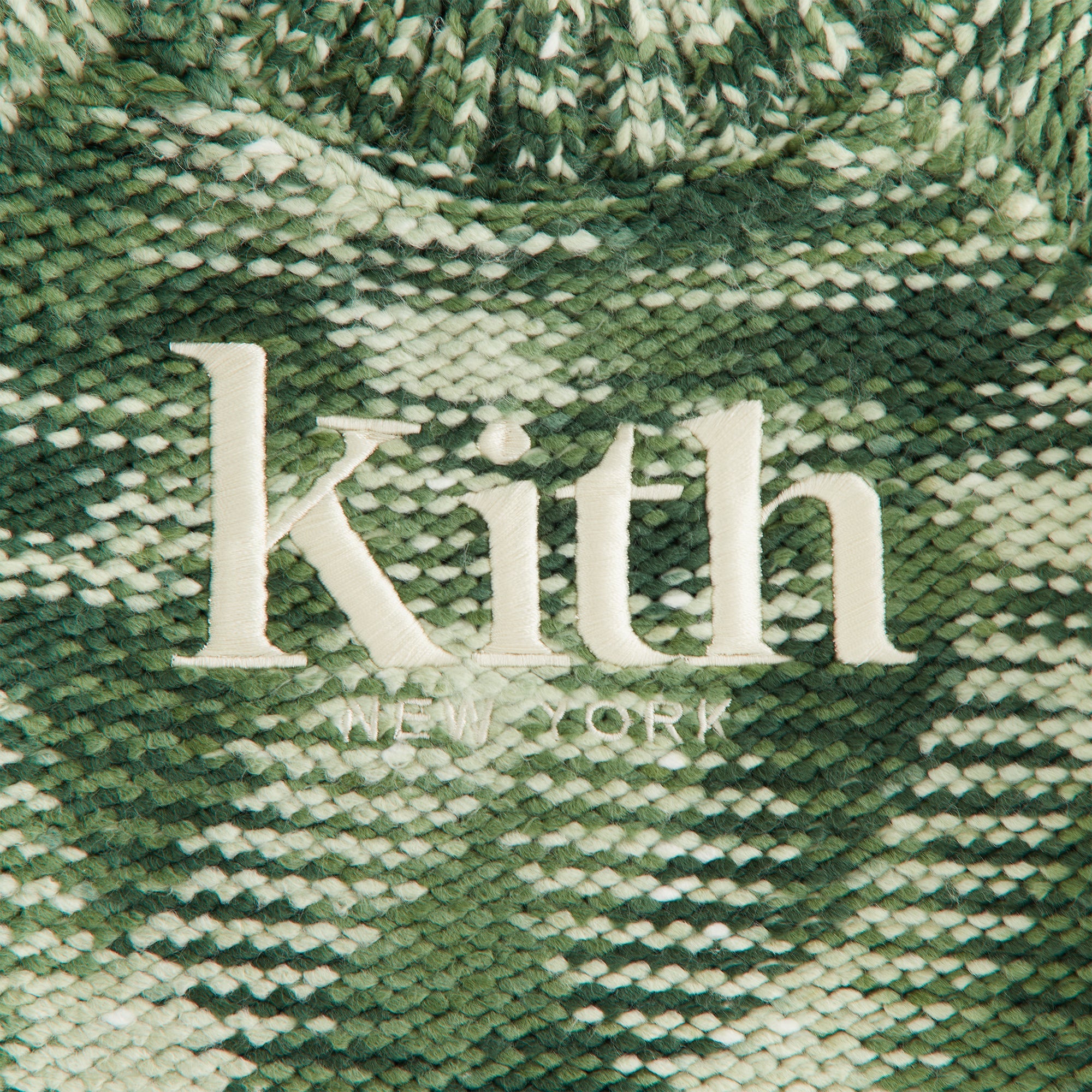 Kith Kids Space Dye Logo Sweater - Bay Breeze – Kith Europe