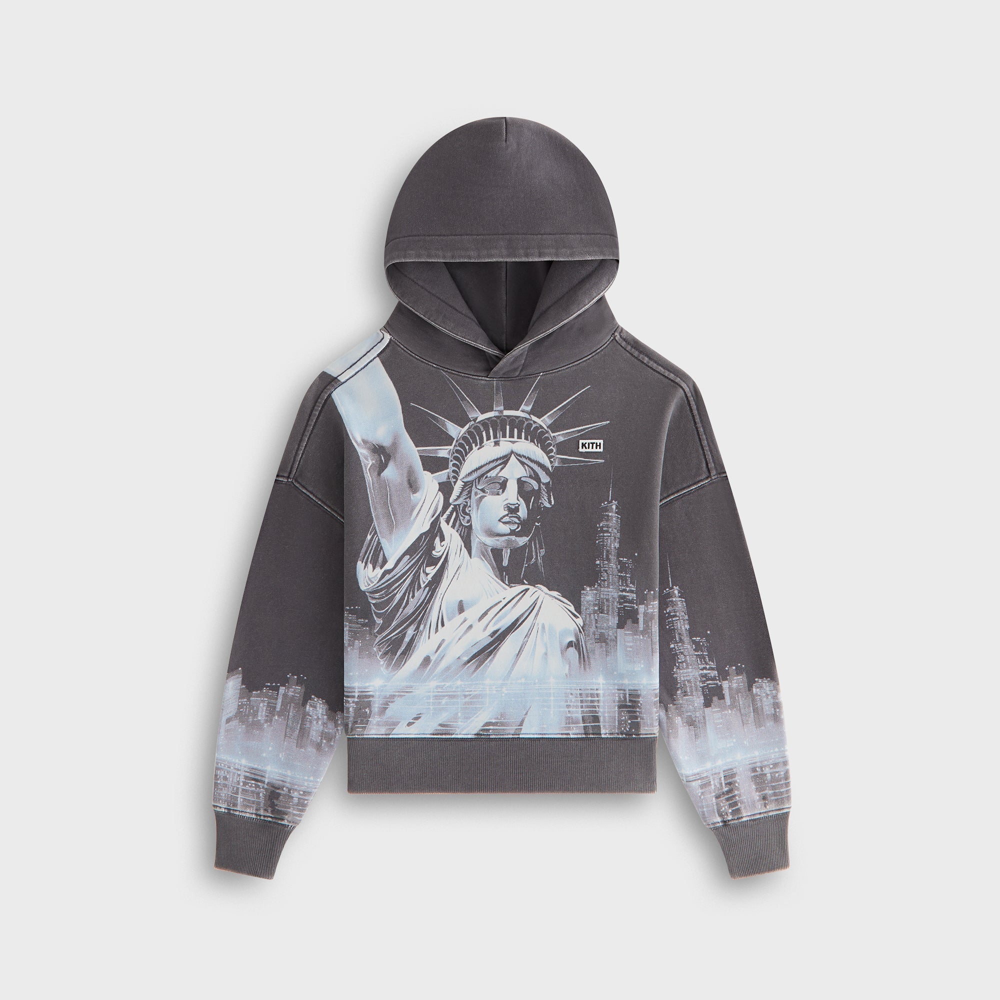 Kith Kids Statue of Liberty Hoodie - Black – Kith Europe