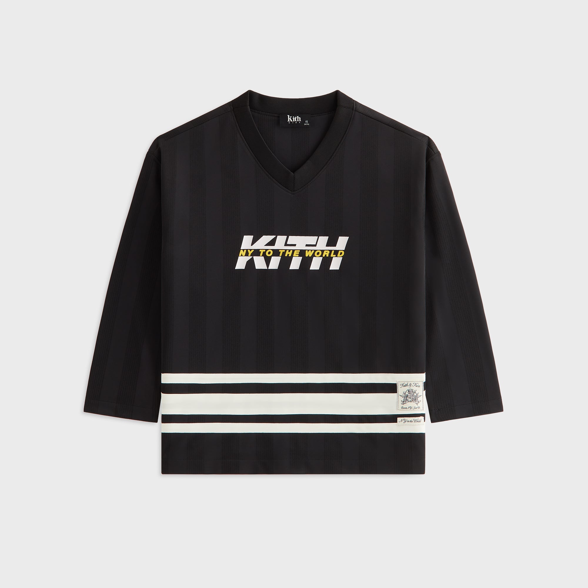 Kith Kids Logo Malik Jersey - Black – Kith Europe