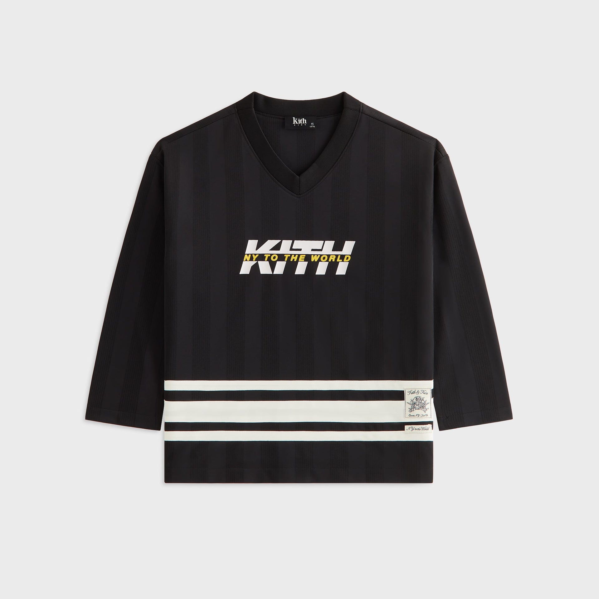Kith Kids Logo Malik Jersey - Black