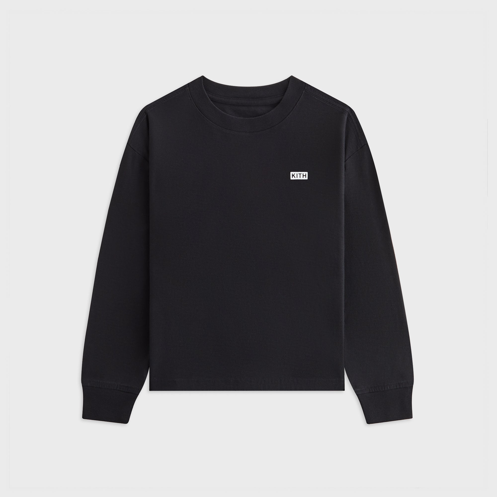 Kith Kids Long Sleeve LAX Tee - Black – Kith Europe