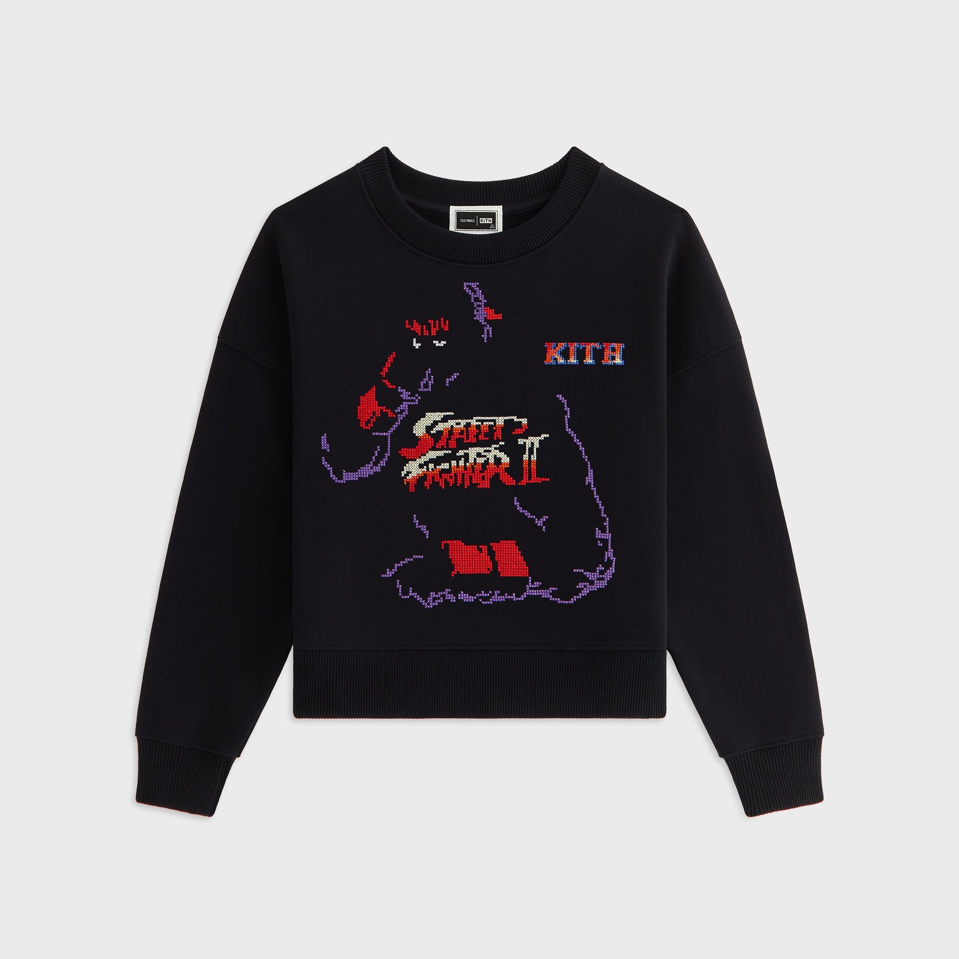Capcom | Kith Kids Ryu Nelson Crewneck - Black