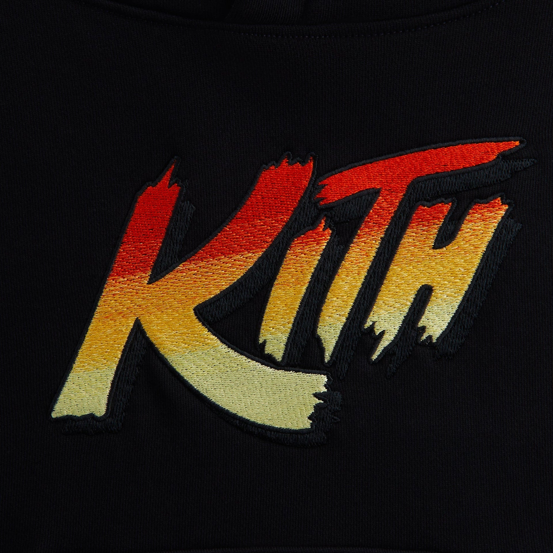 Capcom | Kith Kids Street Fighter Flame Nelson Hoodie - Black - PH