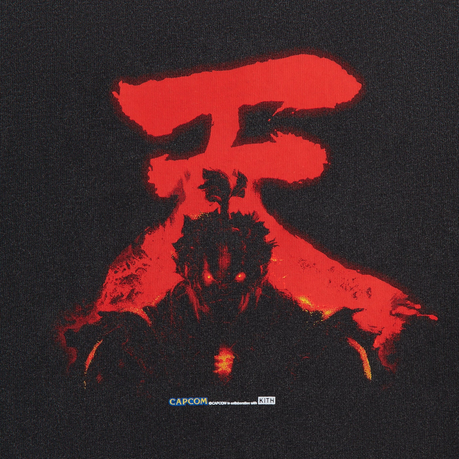 Capcom | Kith Kids Akuma Vintage Tee - Black