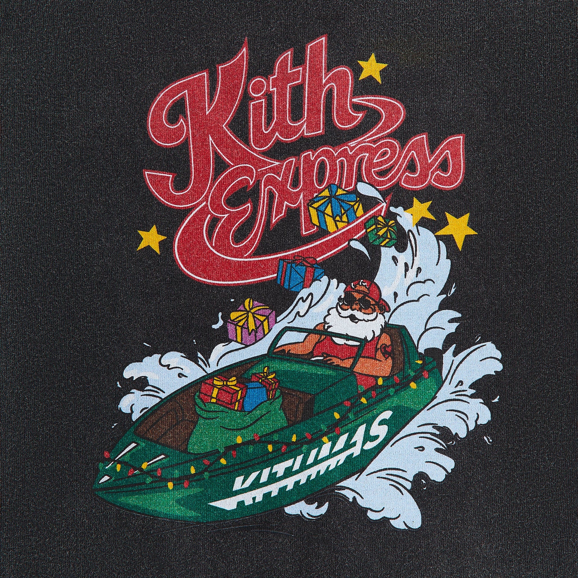Kithmas Kids Express Vintage Tee - Black