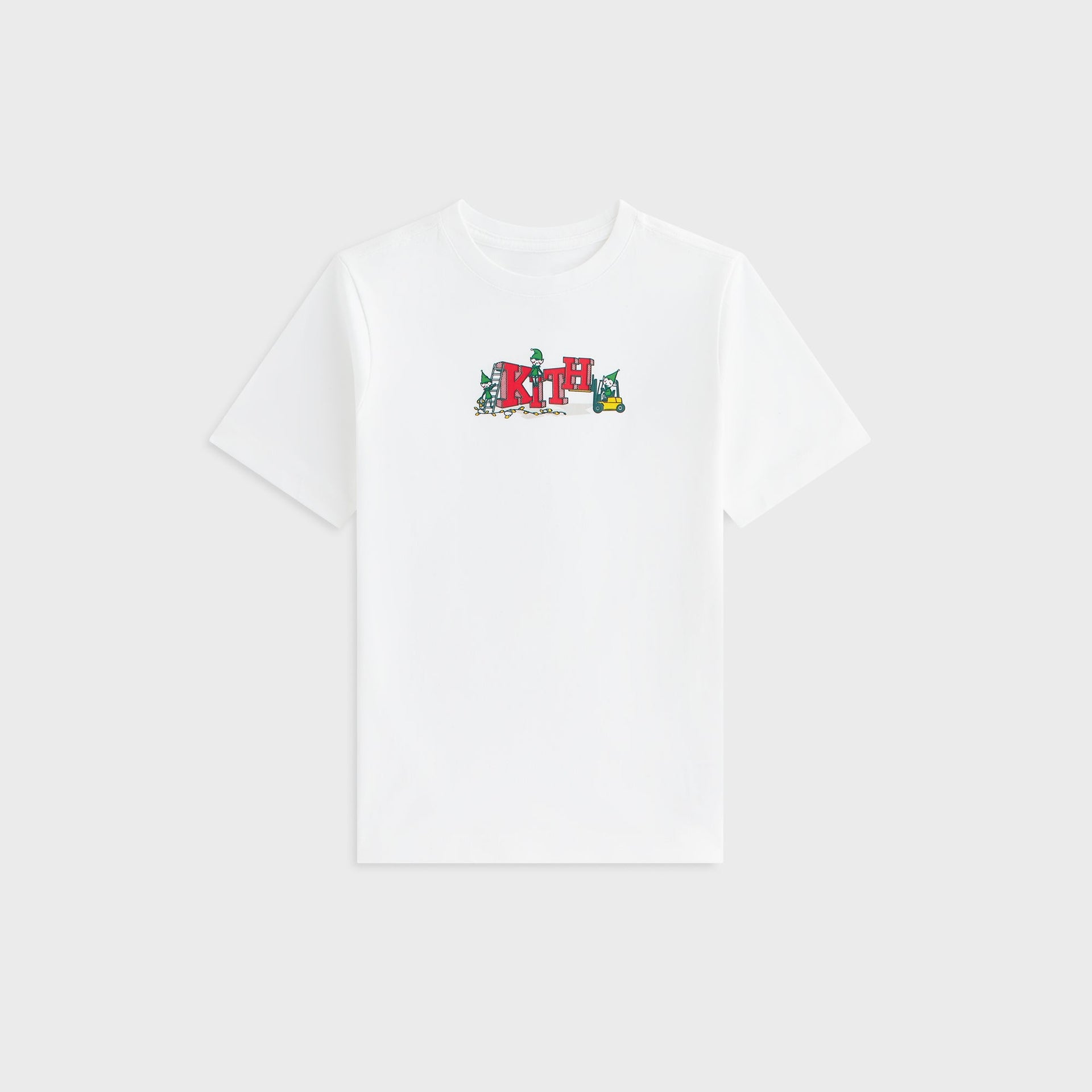 Kithmas Kids Elf Tee - White
