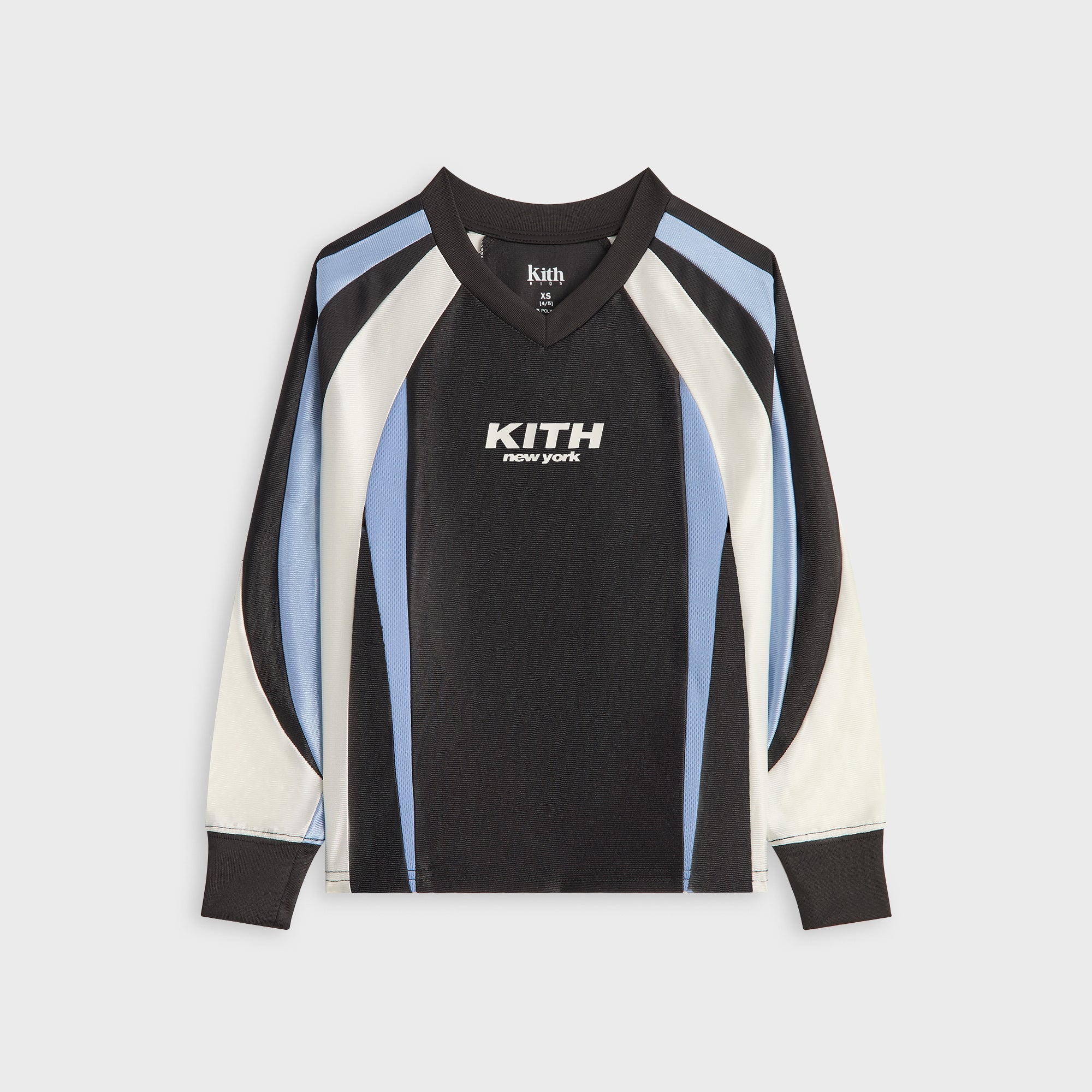 Kith Kids Blocked Ridley Tech Long Sleeve - Nassau – Kith Europe