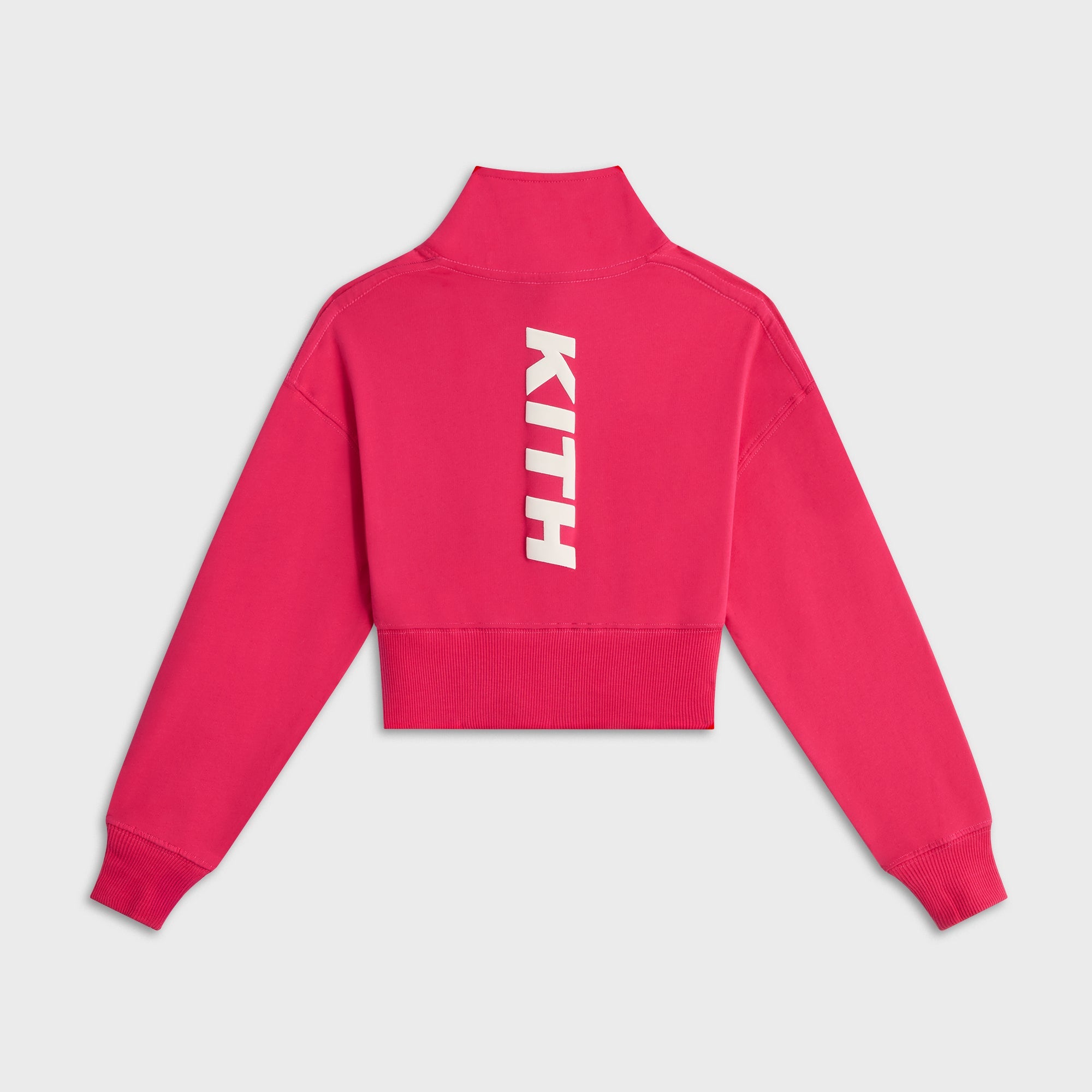 Kith Kids Cropped Fallon Quarter Zip - Dahlia – Kith Europe