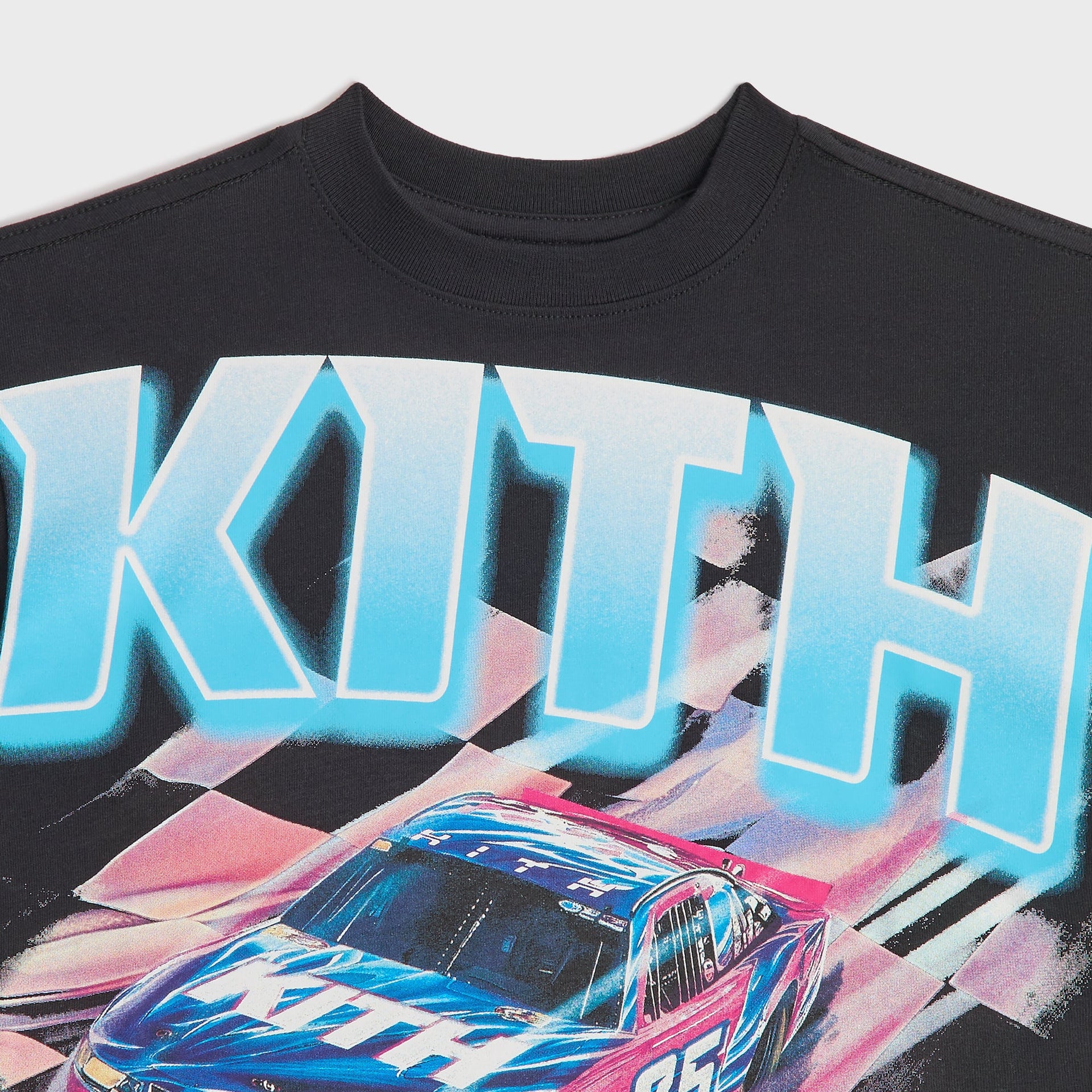 Kith Kids Racing Fei Tee - Black