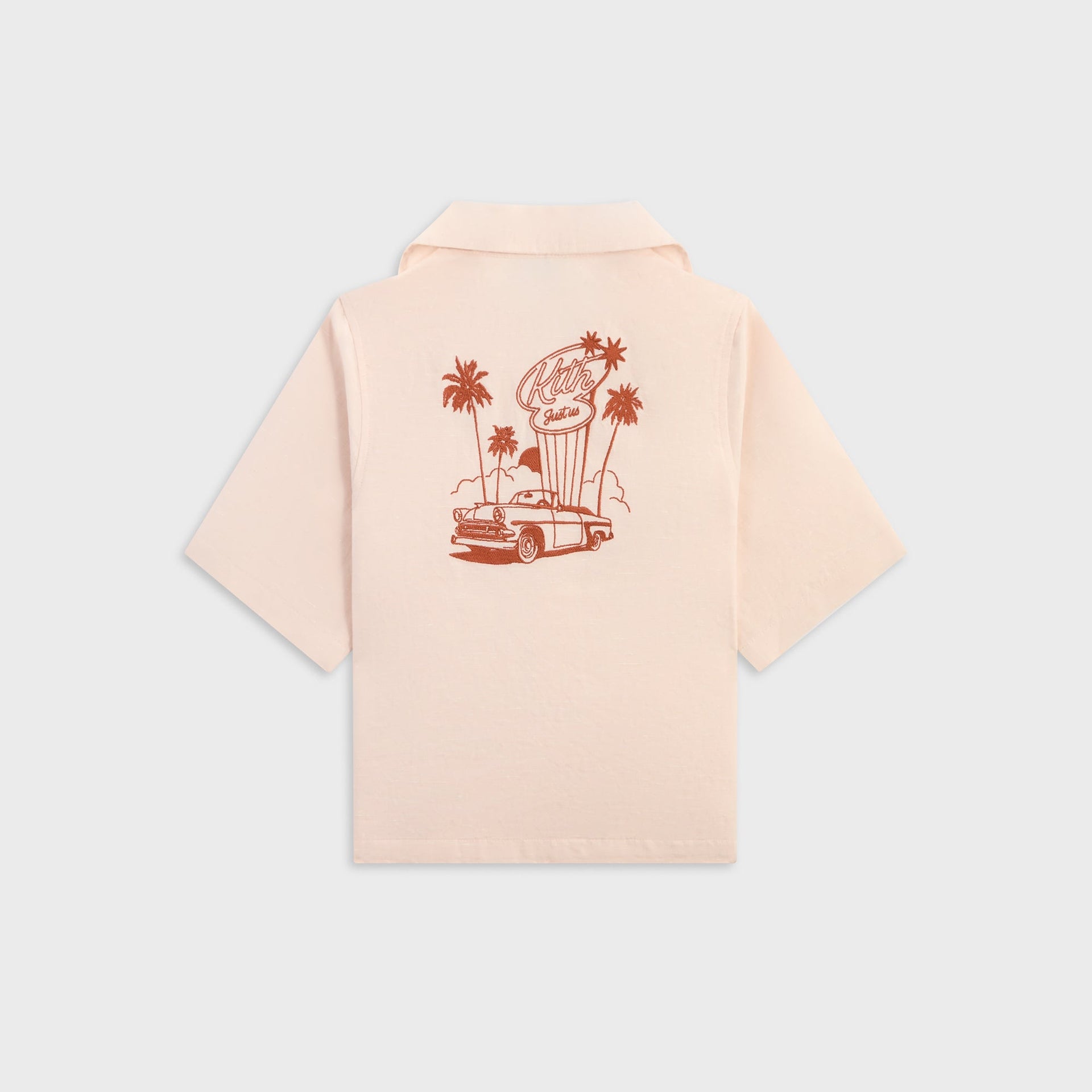 Kith Kids Thompson Camp Shirt - Sahara