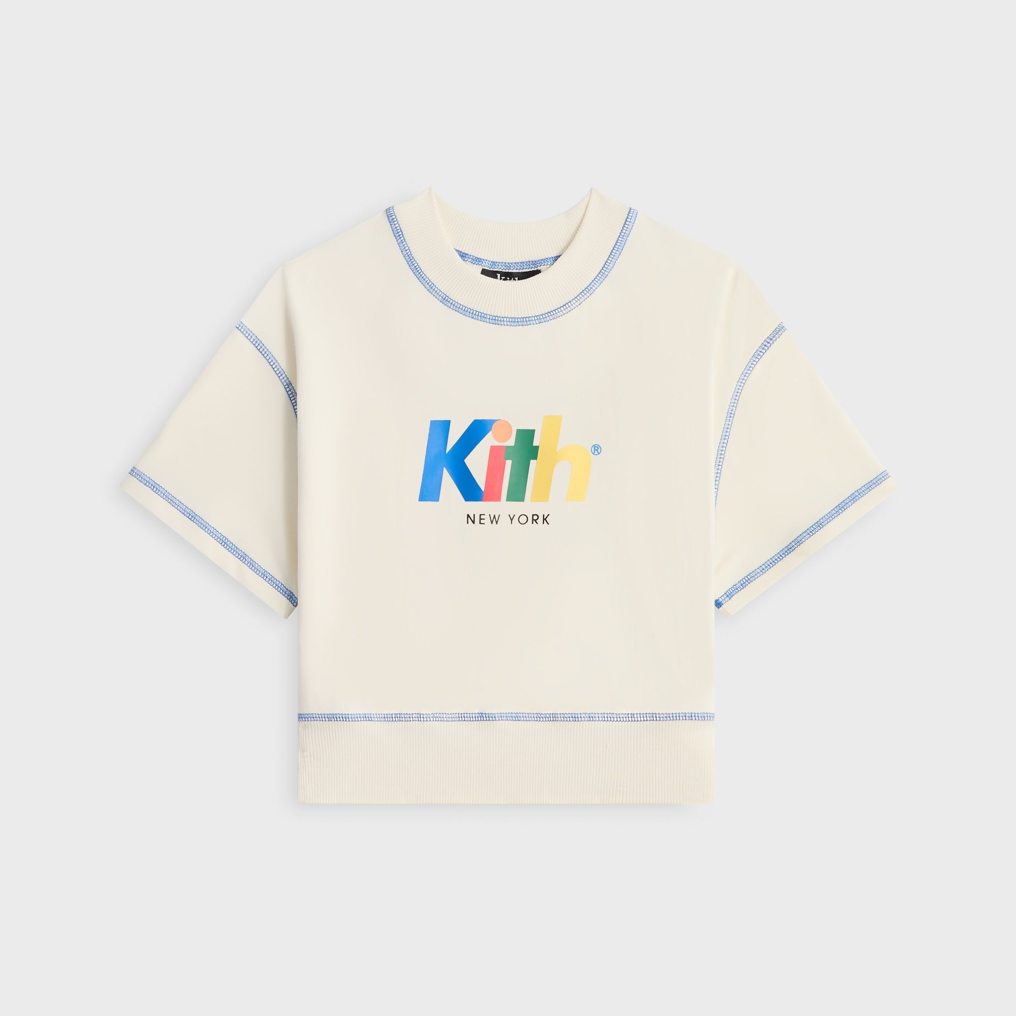 トップス kith kids Kith Kids Short Sleeve Nelson Crewneck - Silk – Kith Europe