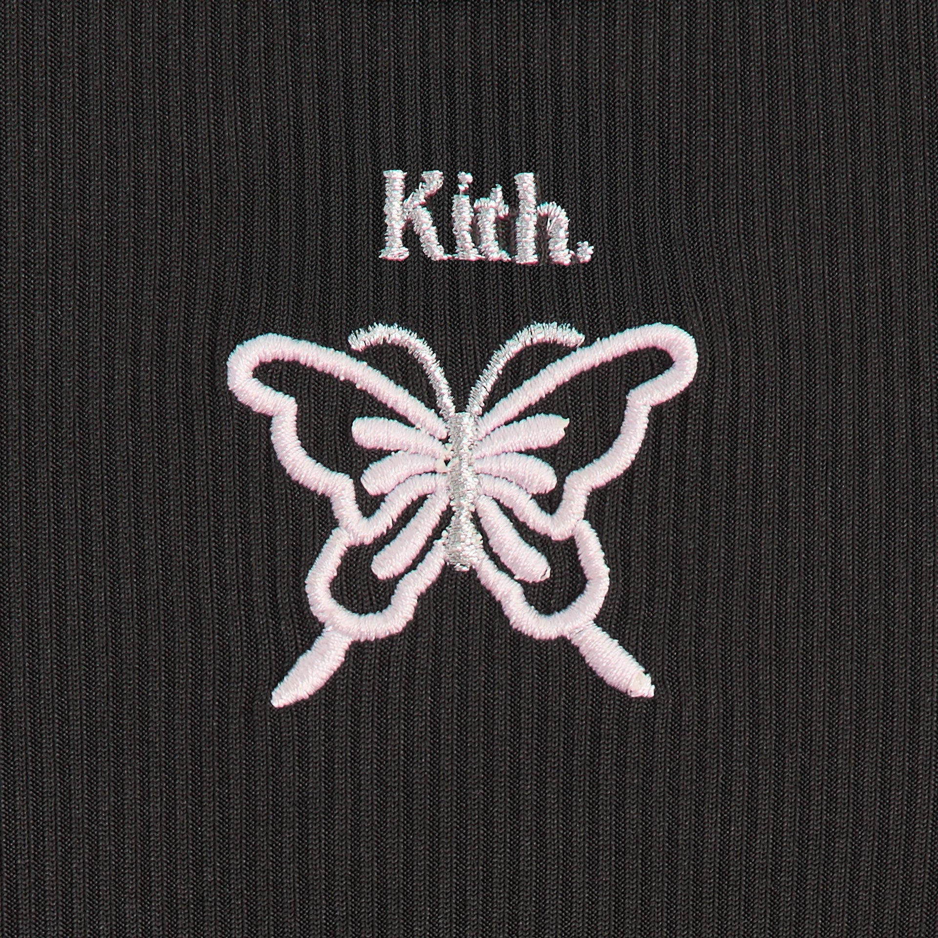 Kith Kids Mulberry Ruched Rib Tee - Black