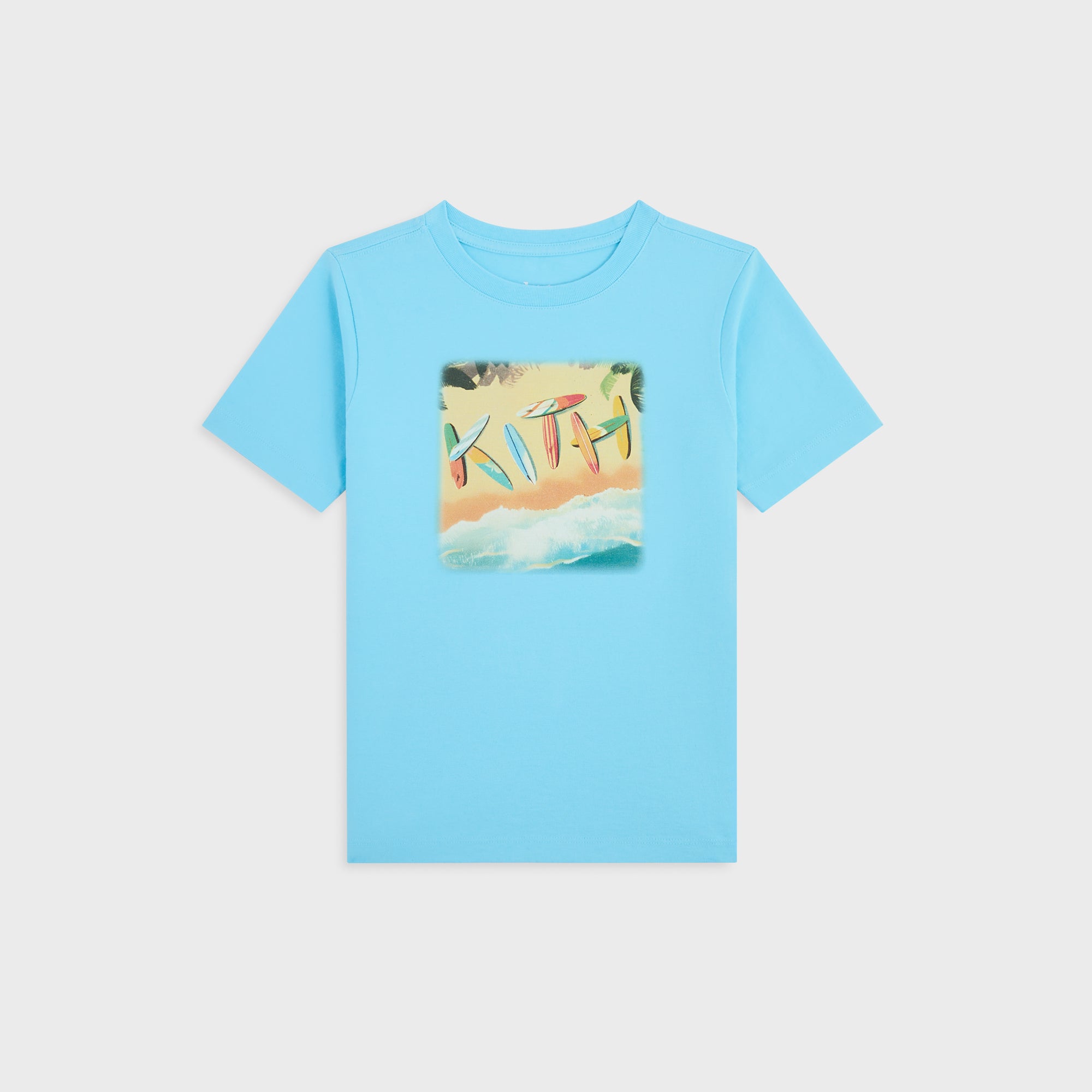 Kith Kids Surfboard Graphic Tee - Aragonite – Kith Europe
