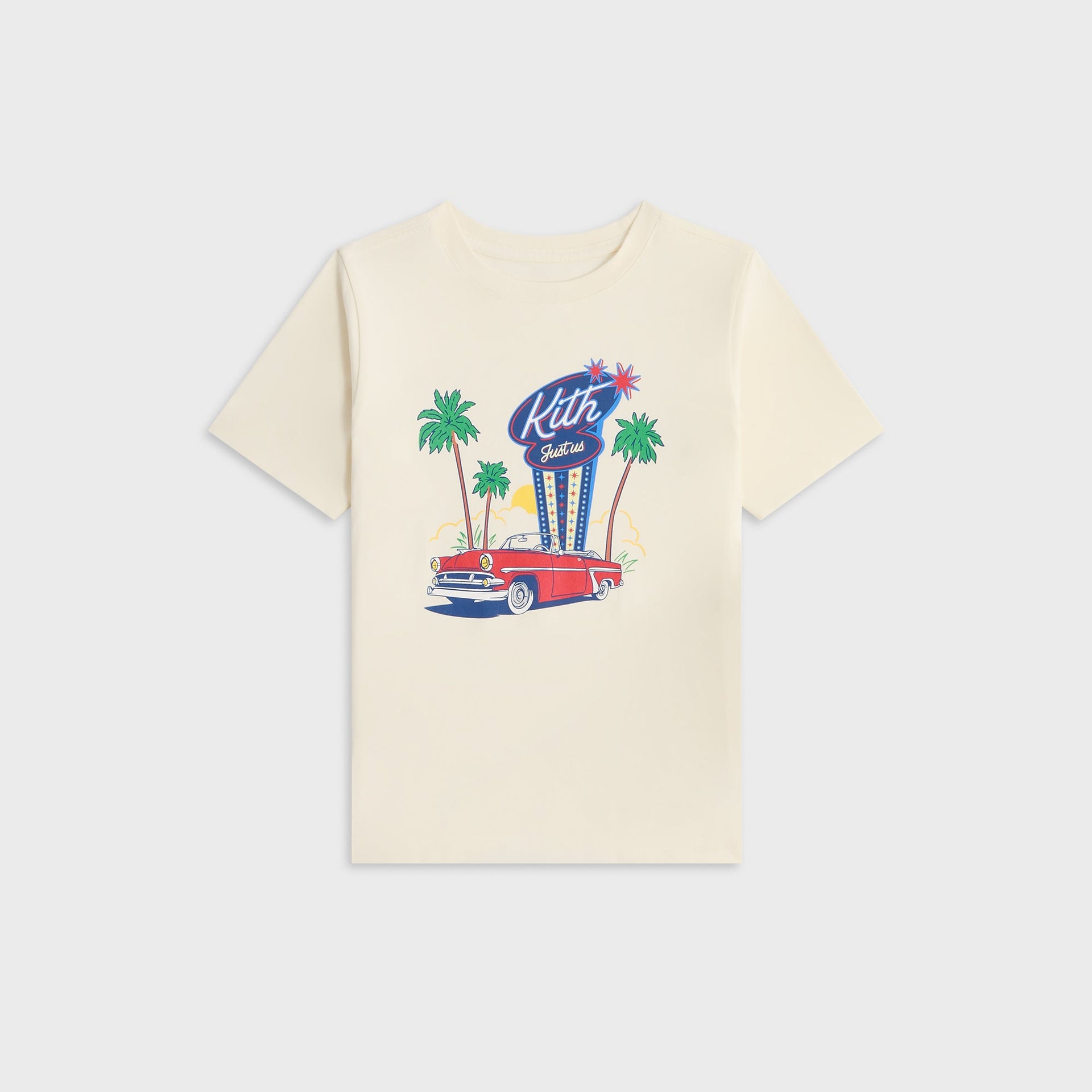 Kith Kids Drive In Graphic Tee - Silk