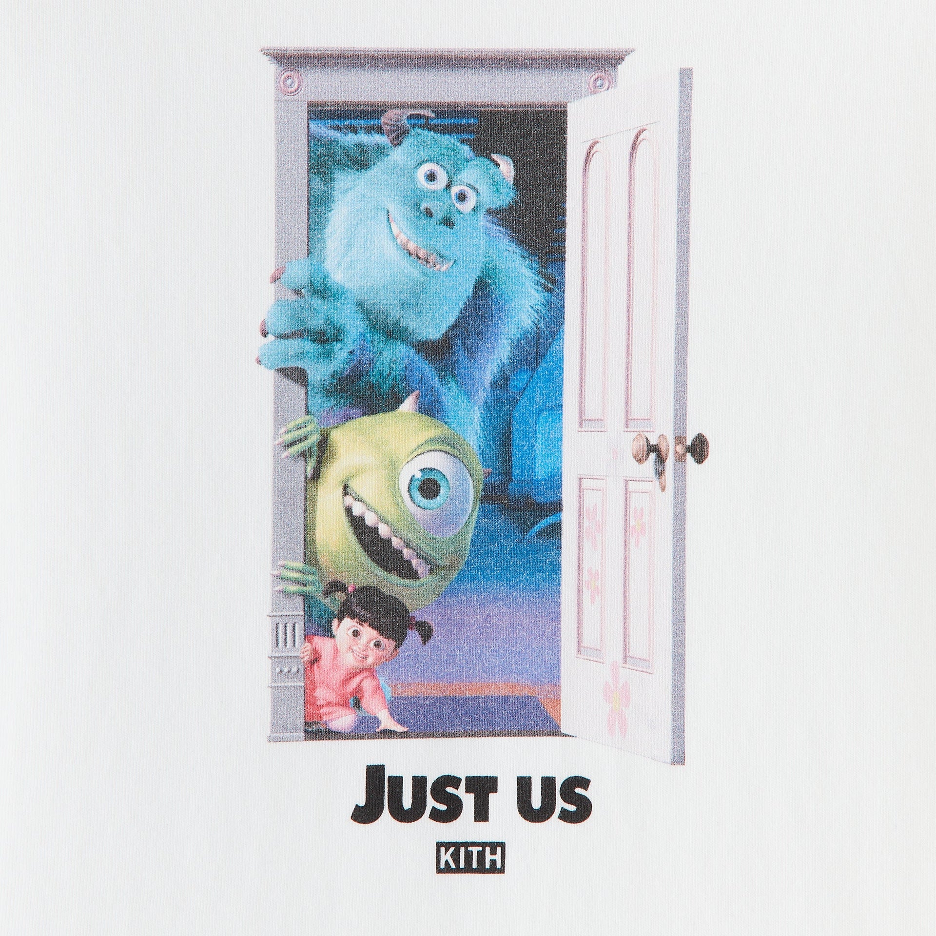 Disney | Kith Kids for Pixar Monsters Inc. Just Us Tee - White