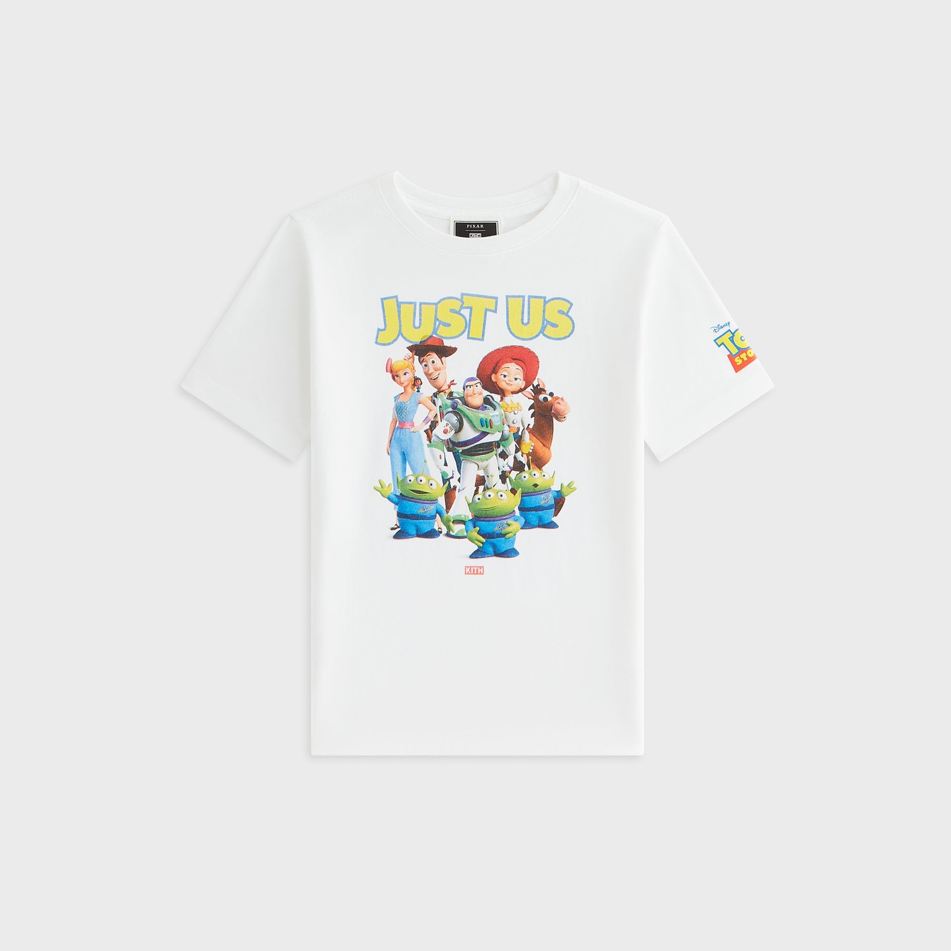 Disney | Kith Kids for Pixar Just Us Toy Story Vintage Tee - White