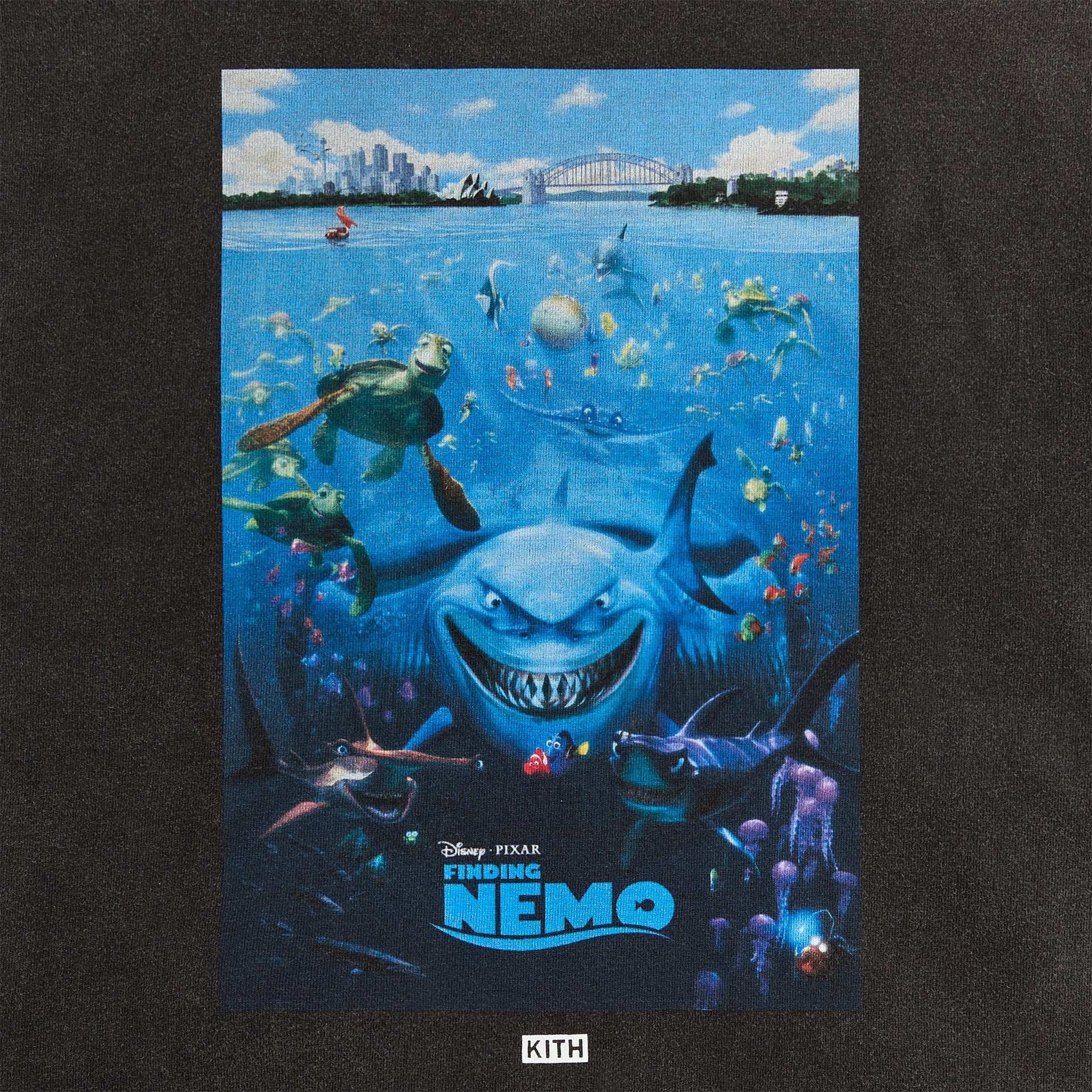 Disney | Kith Kids for Pixar Finding Nemo Family Long Sleeve Tee - Black