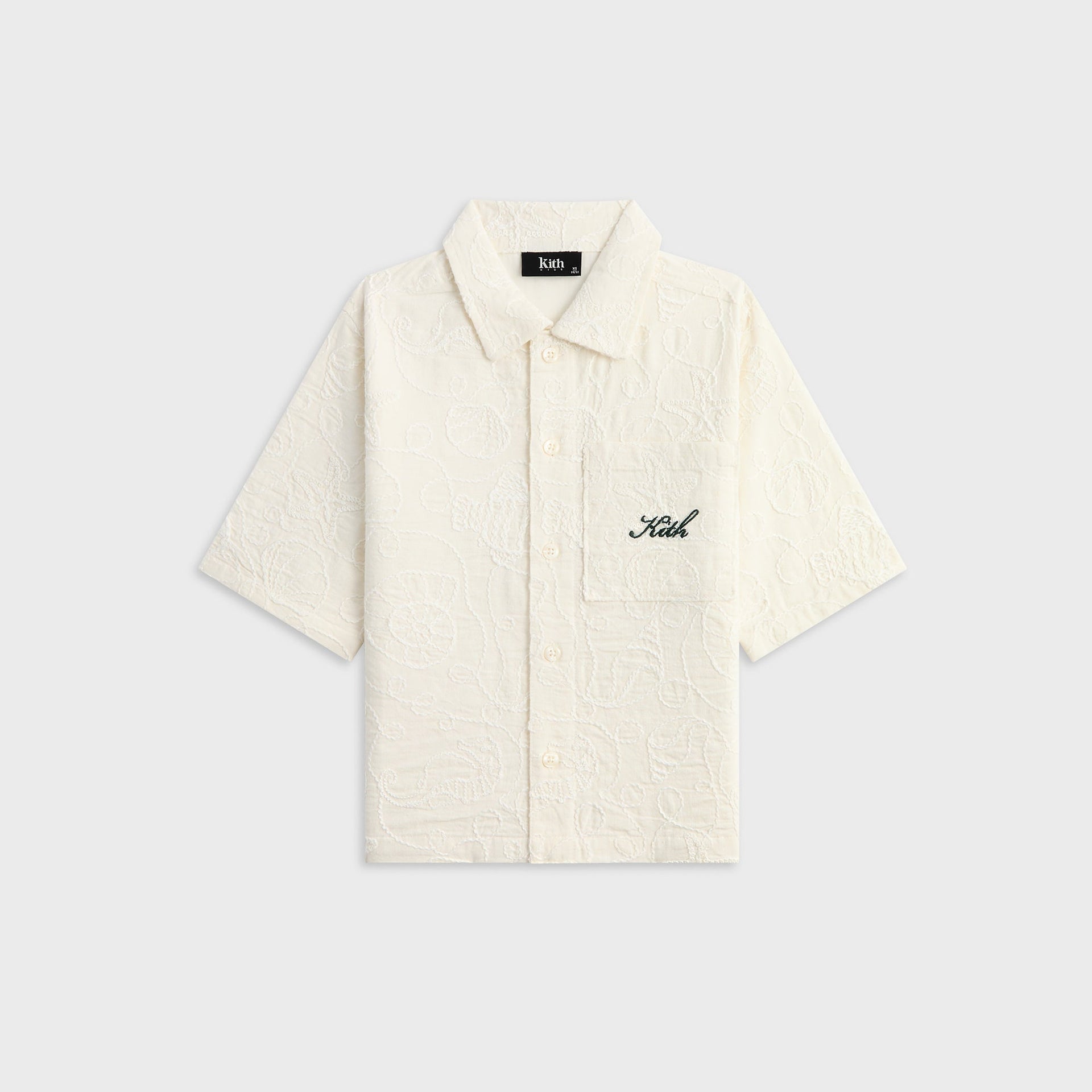 Kith Kids Seaside Bennet Camp Shirt - Silk