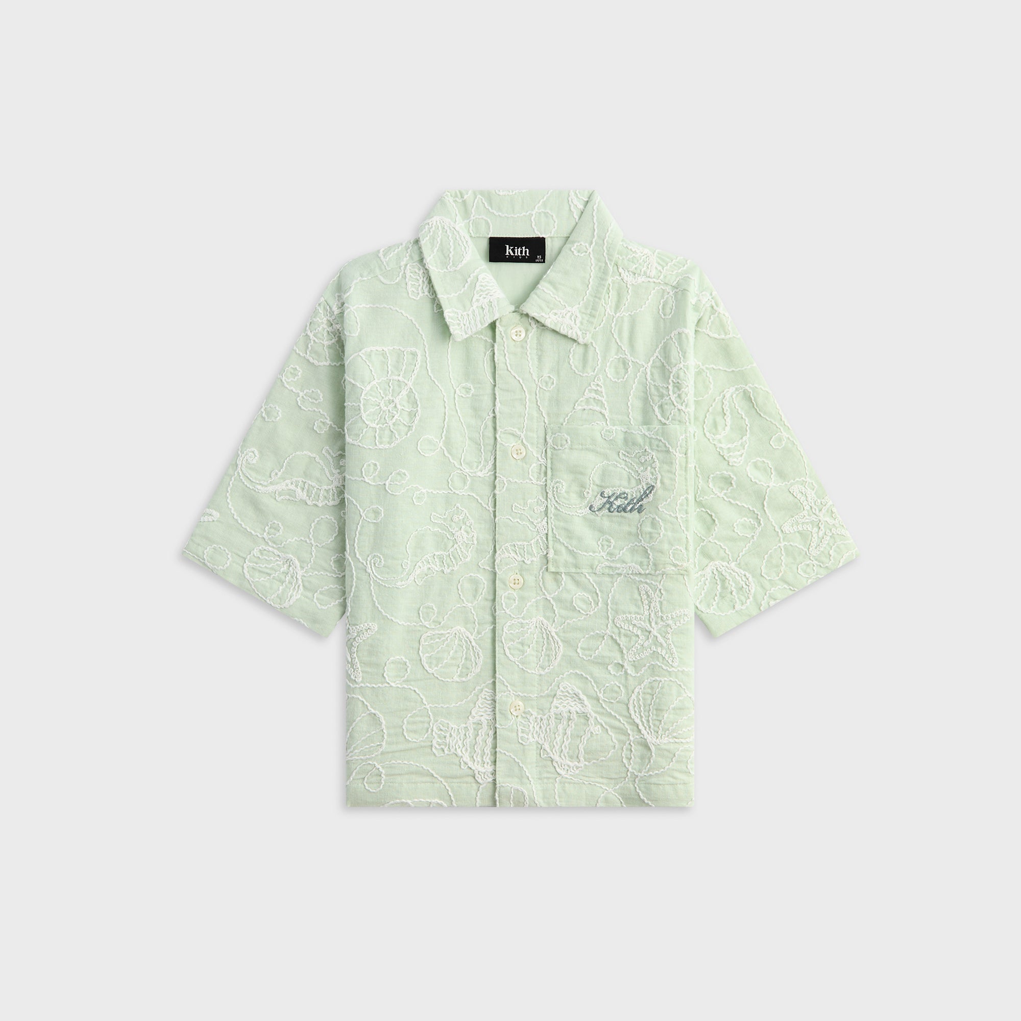 Kith Kids Seaside Bennet Camp Shirt - Tidal – Kith Europe