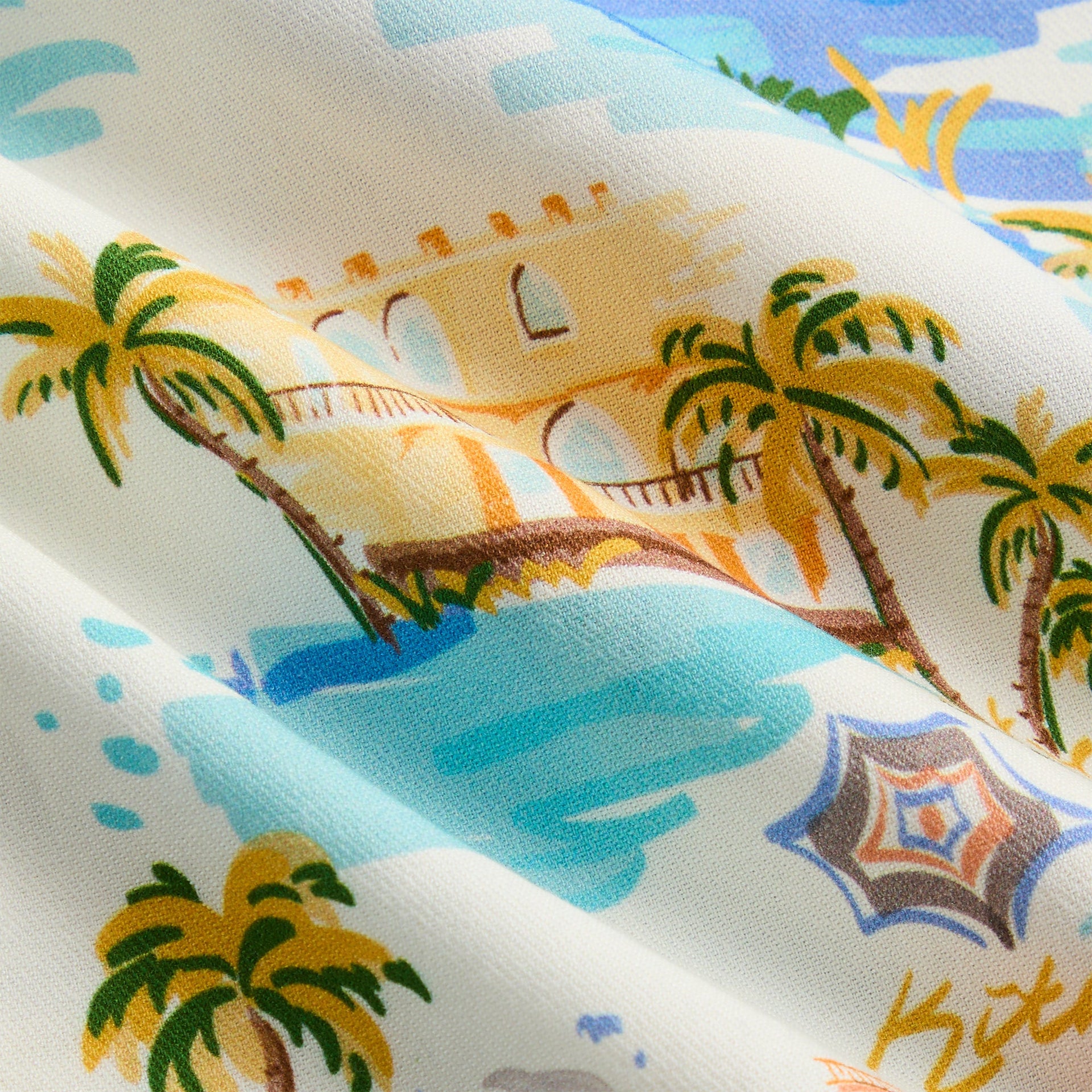 Kith Kids Scenic Thompson Camp Shirt - Silk