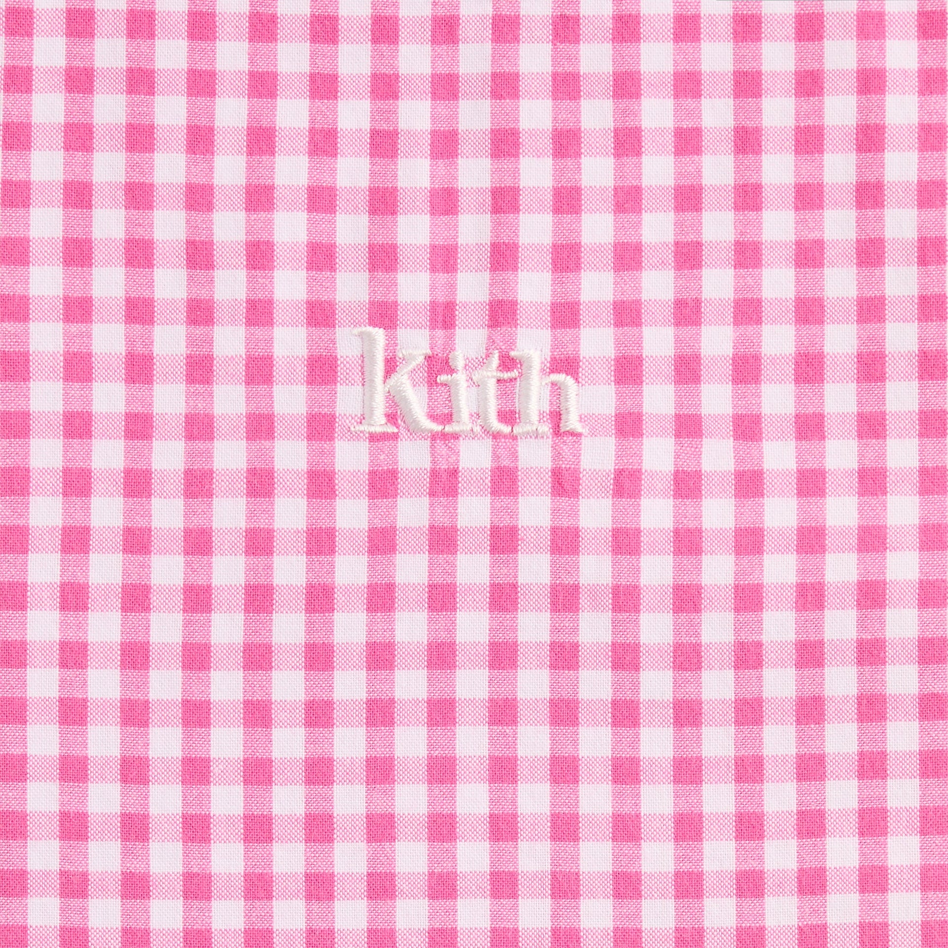 Kith Kids Gingham Cropped Tie Tank - Electra