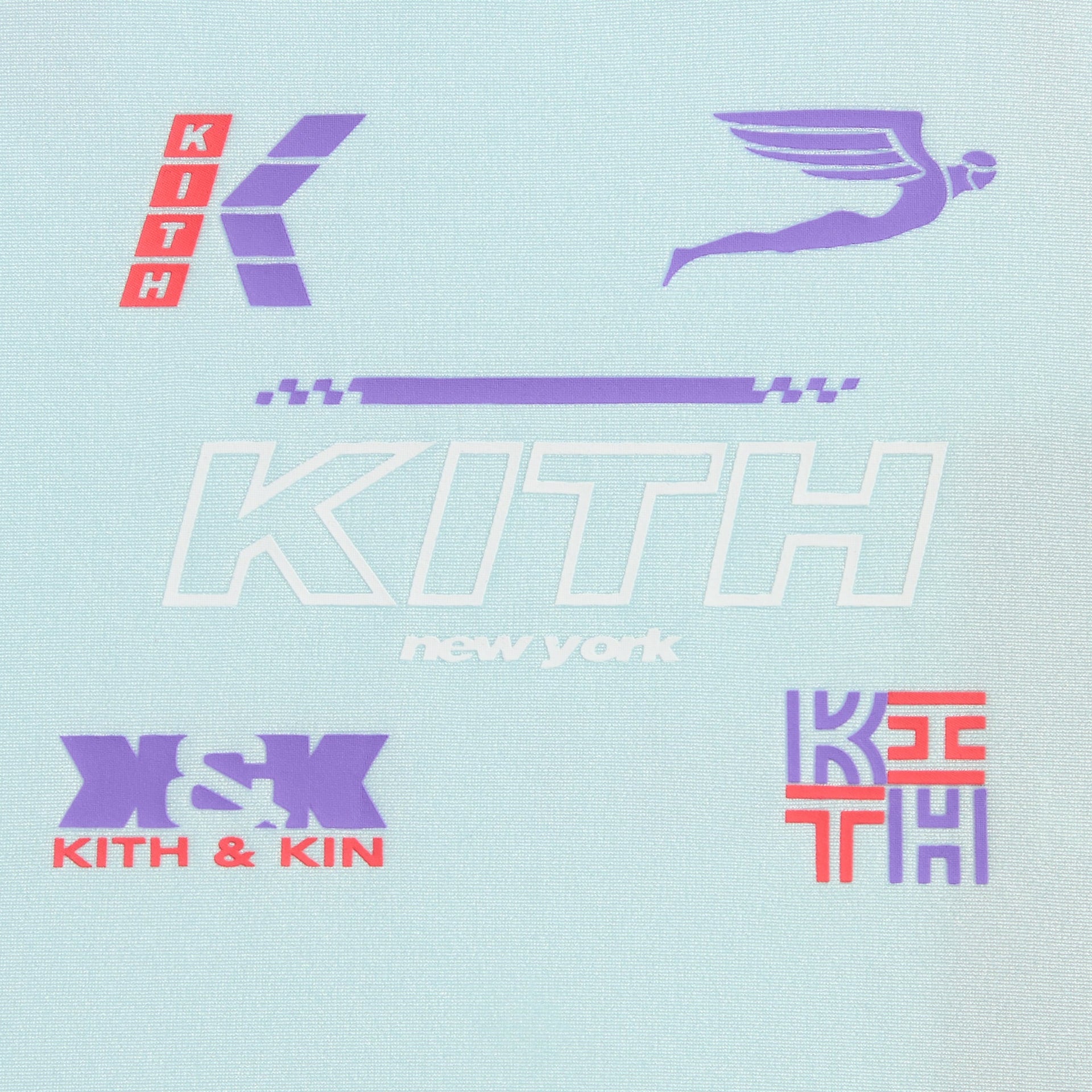 Kith Kids Active Mulberry Logo Tee - Surry