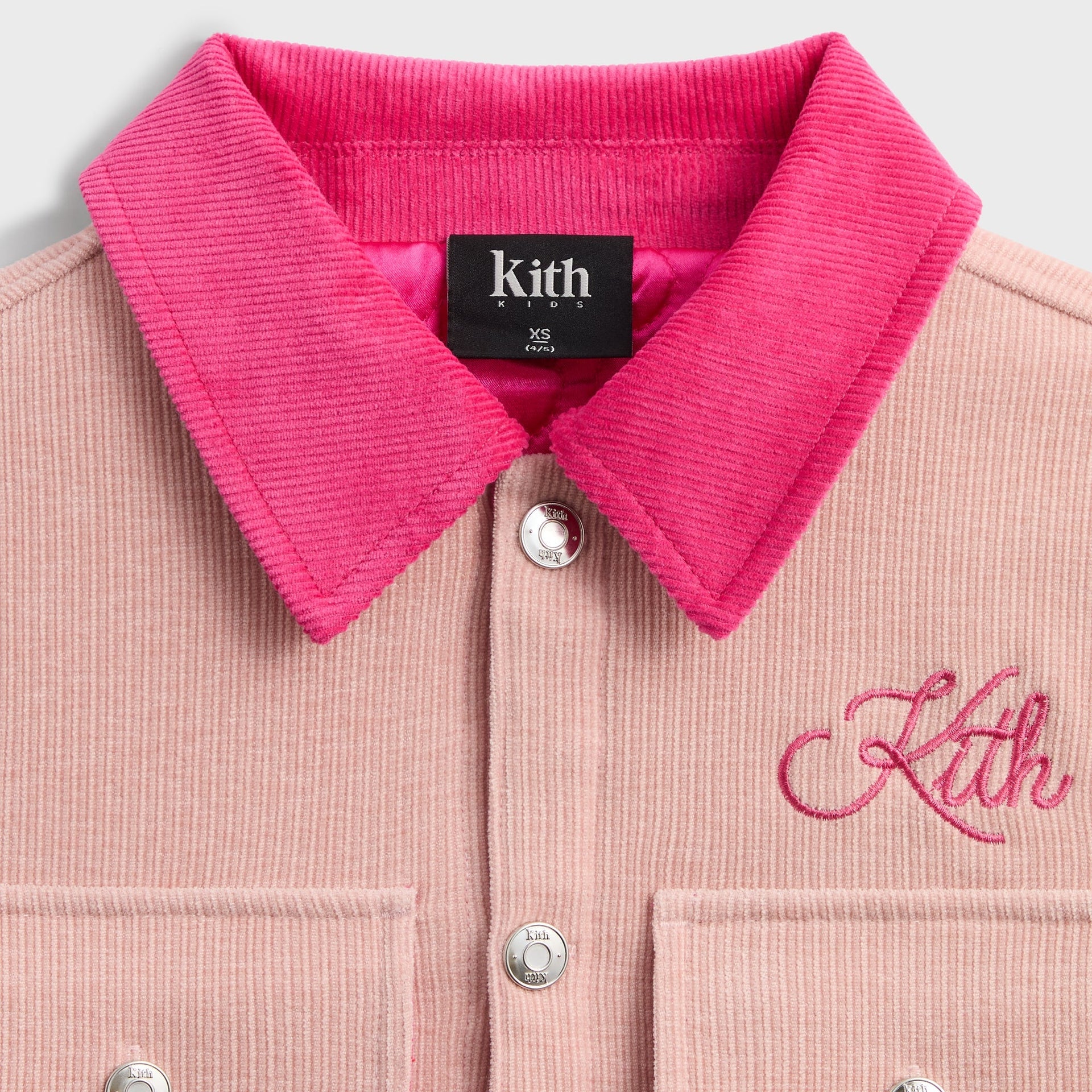 Kith Kids Cropped Ora Shacket - Dusty Quartz - PH