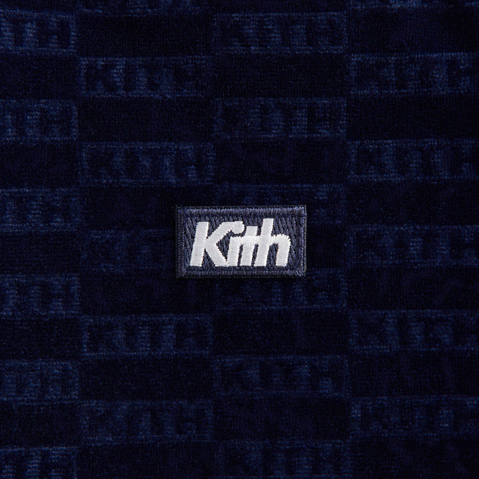 Kith Kids Monogram Velour Soccer Jersey - Nocturnal - PH