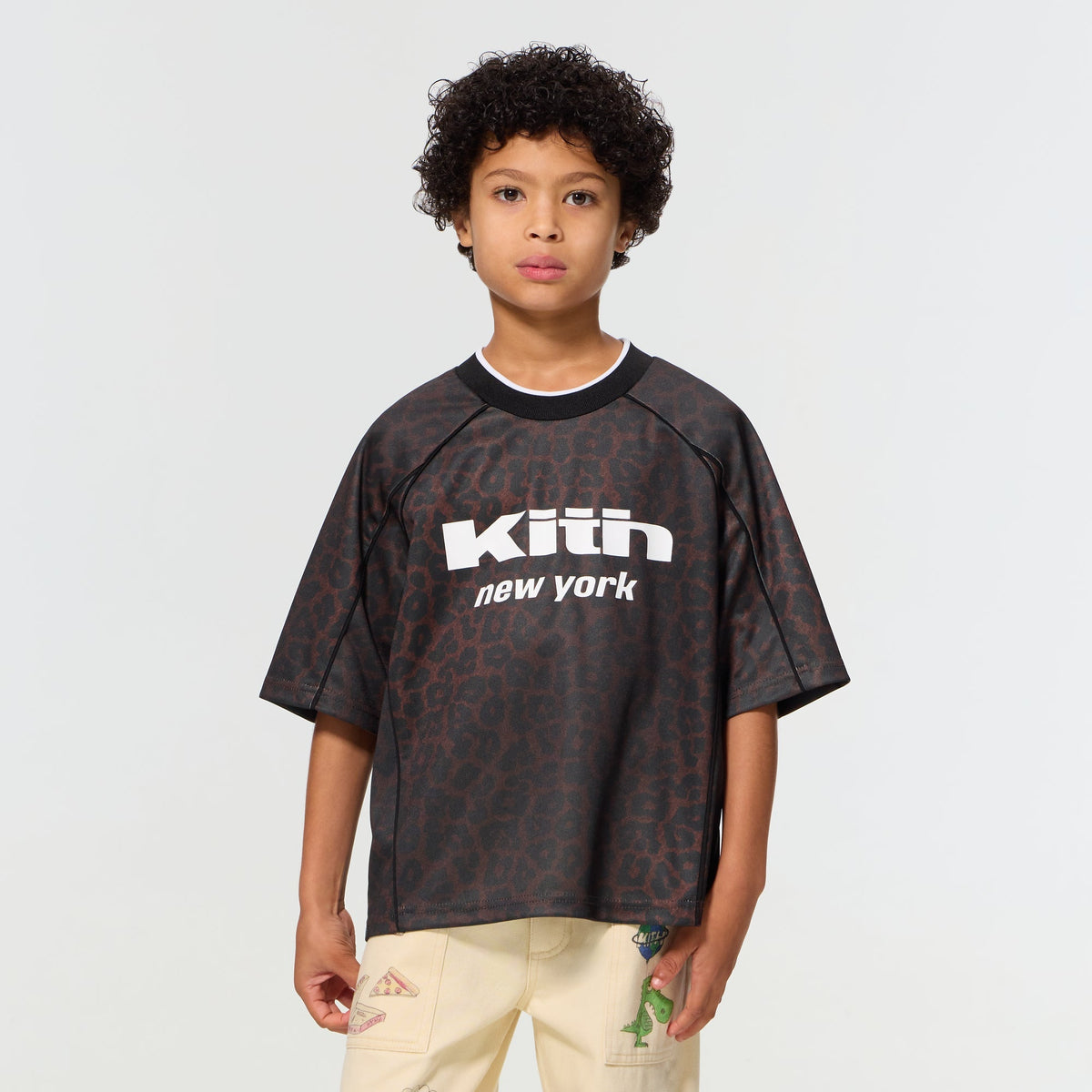 Kith Kids Leopard Bishop Tee - Incognito - PH