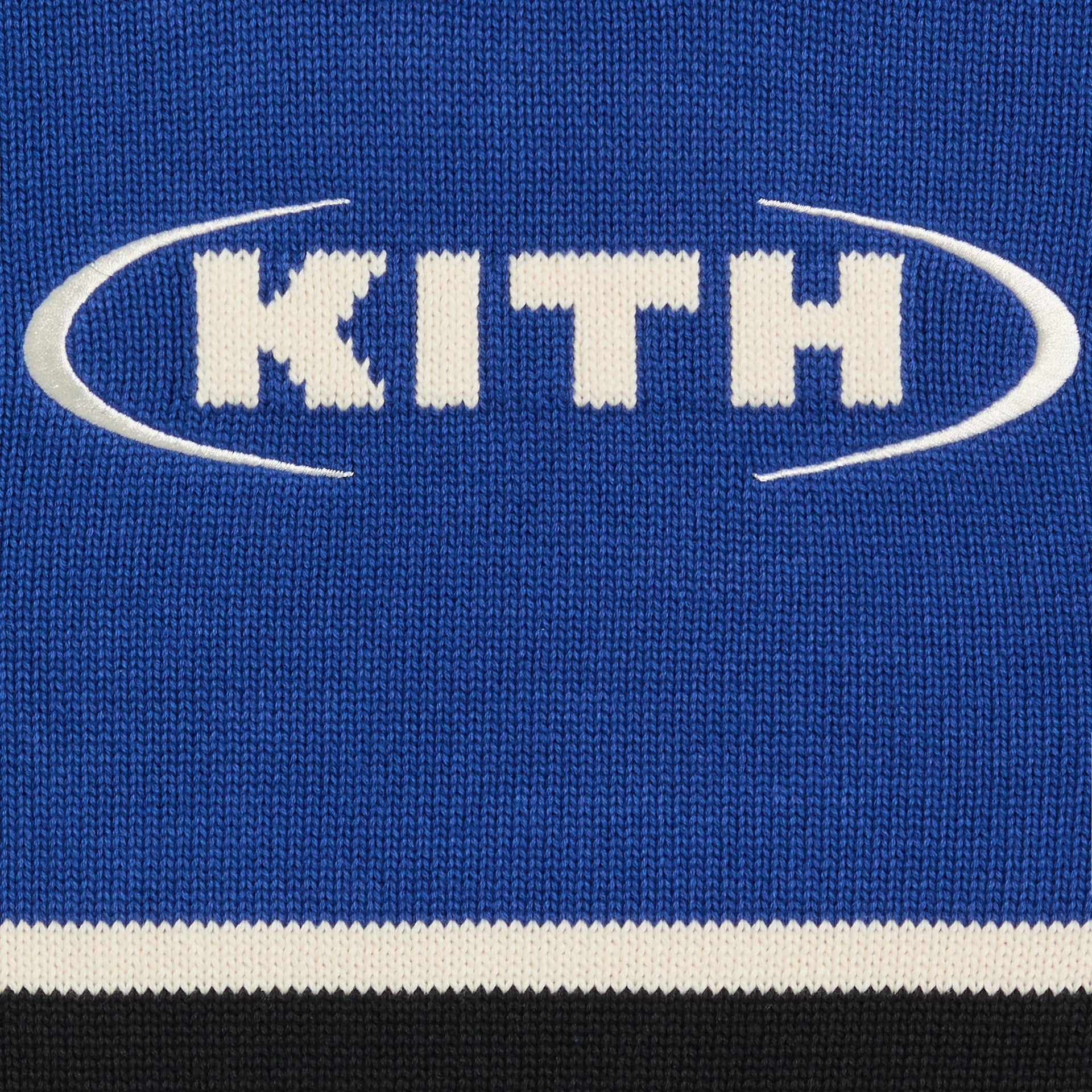 Kith Kids Varsity Nelson Knit Crewneck - Cyanotype
